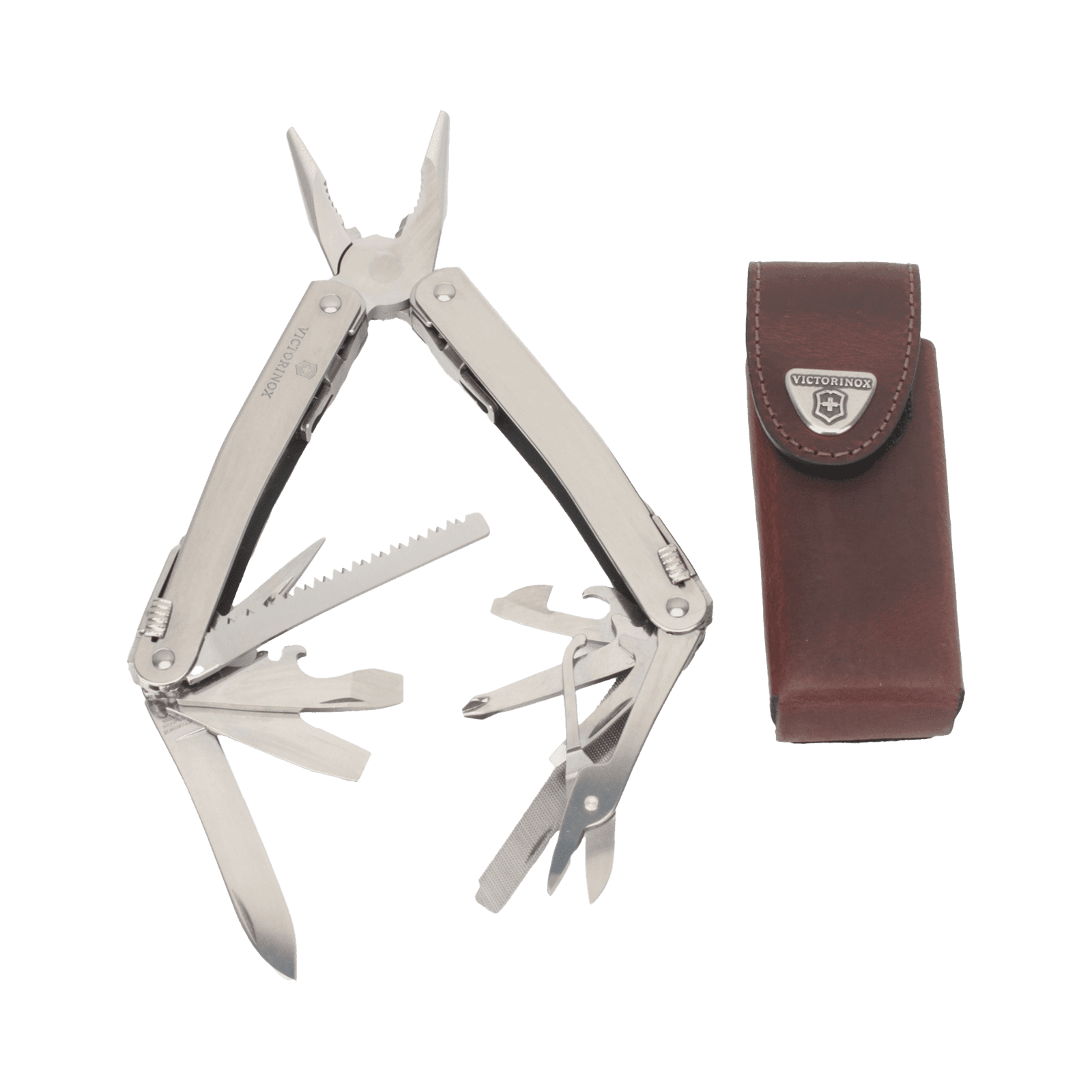 Navaja Victorinox Multiherramienta Spirit X, Incluye funda de Piel 30224L 220031 - VICTORINOX