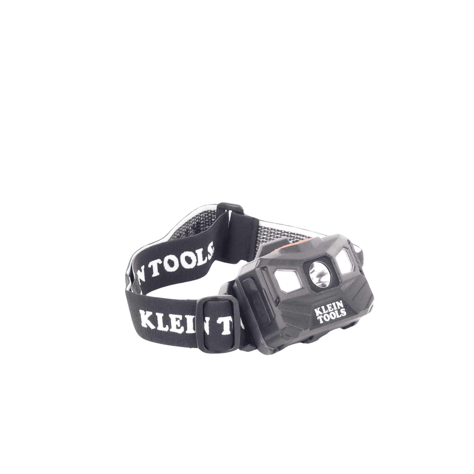 Lámpara Luz LED Frontal Recargable de 400 Lúmenes, Apagado Automático, con Correa de Tela, Adaptable y Ajustable a Gorros, Cascos, Cachuchas o directo a Frente Humana (Tipo Minero) 56048 - KLEIN TOOLS
