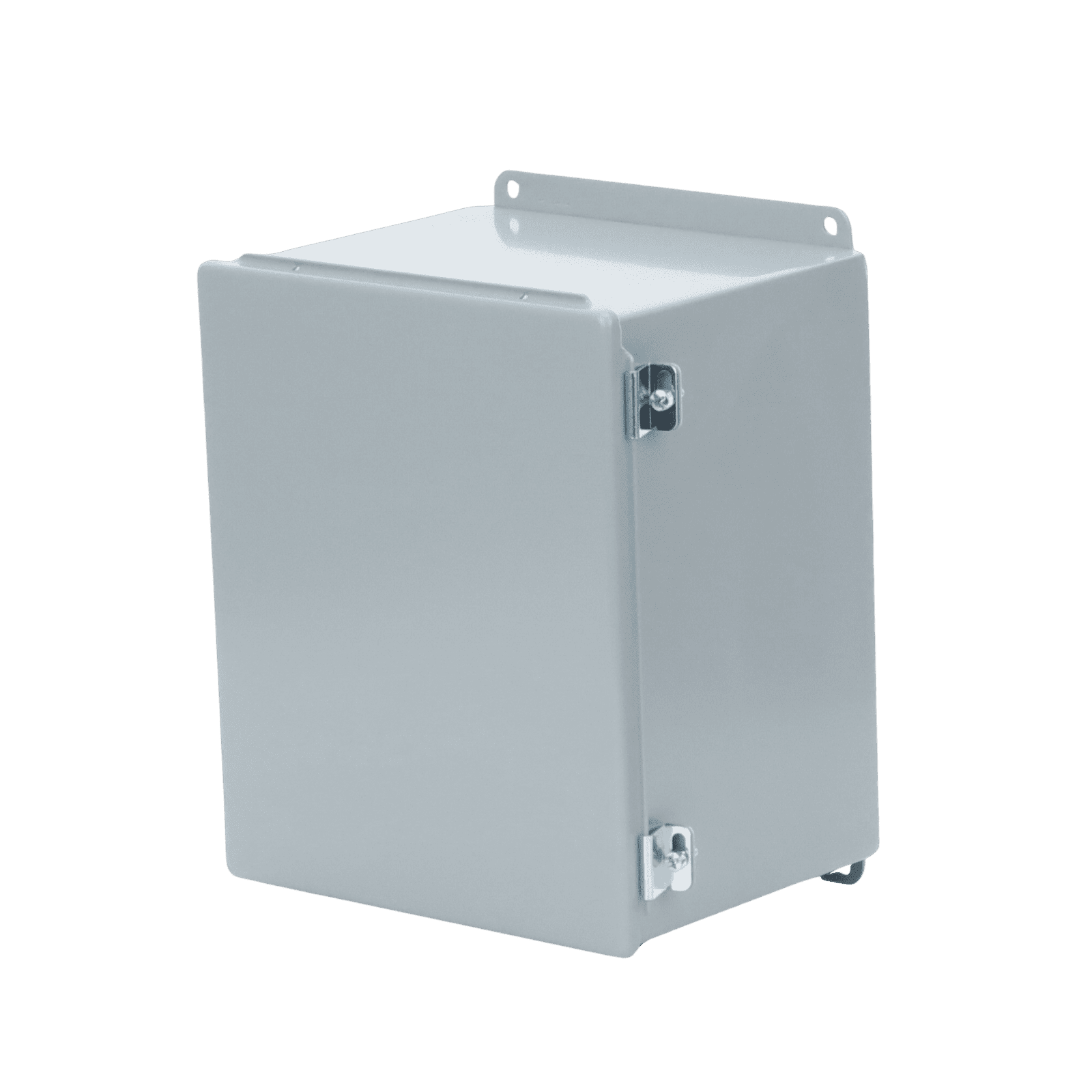 Gabinete de Bisagra Continua NEMA 12; IP66 de Uso en Intemperie, 305 x 254 x 203 mm, De Acero, Color Gris A12108CH - HOFFMAN