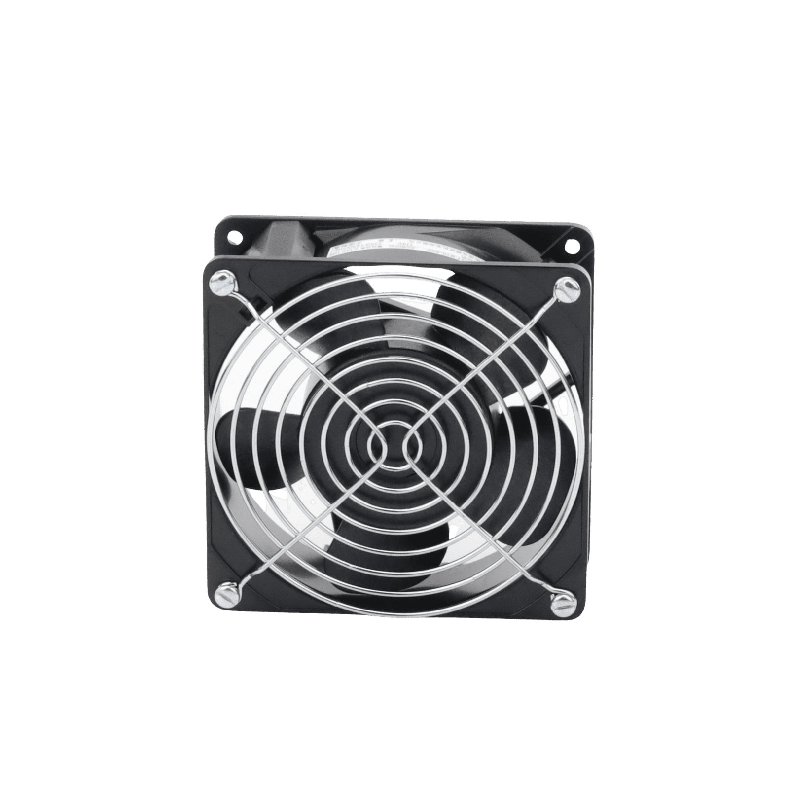 Ventilador Axial Compacto, de 4 Pulgadas, 49 CFM, 115 Vca, De Acero, Color Negro A4AXFNGQ 224289 - HOFFMAN