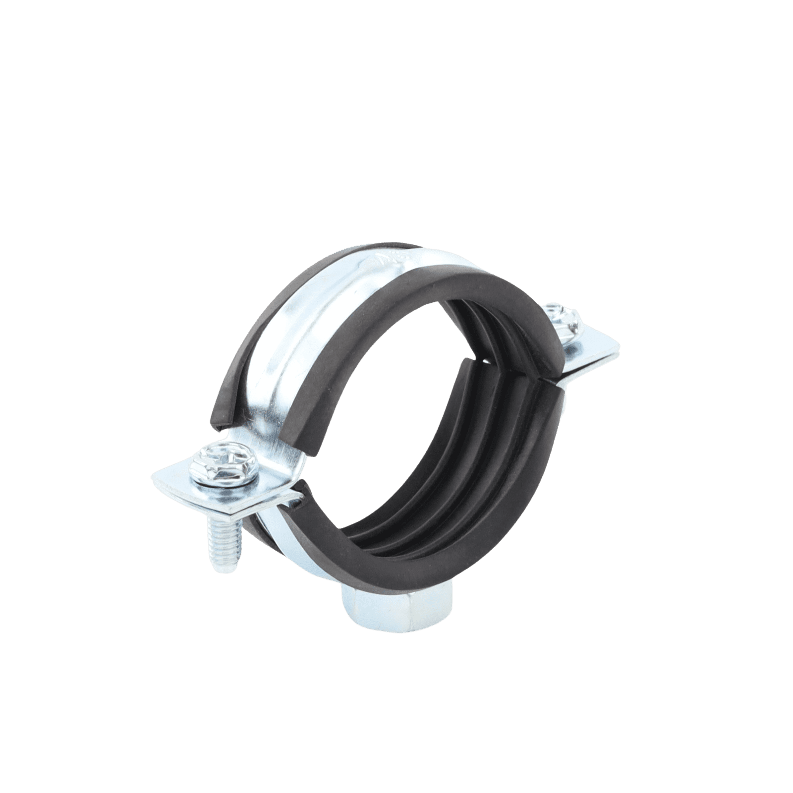 Abrazadera isofónica reforzada 1 1/2″ (48mm). AB-RIP-048 - INDEX