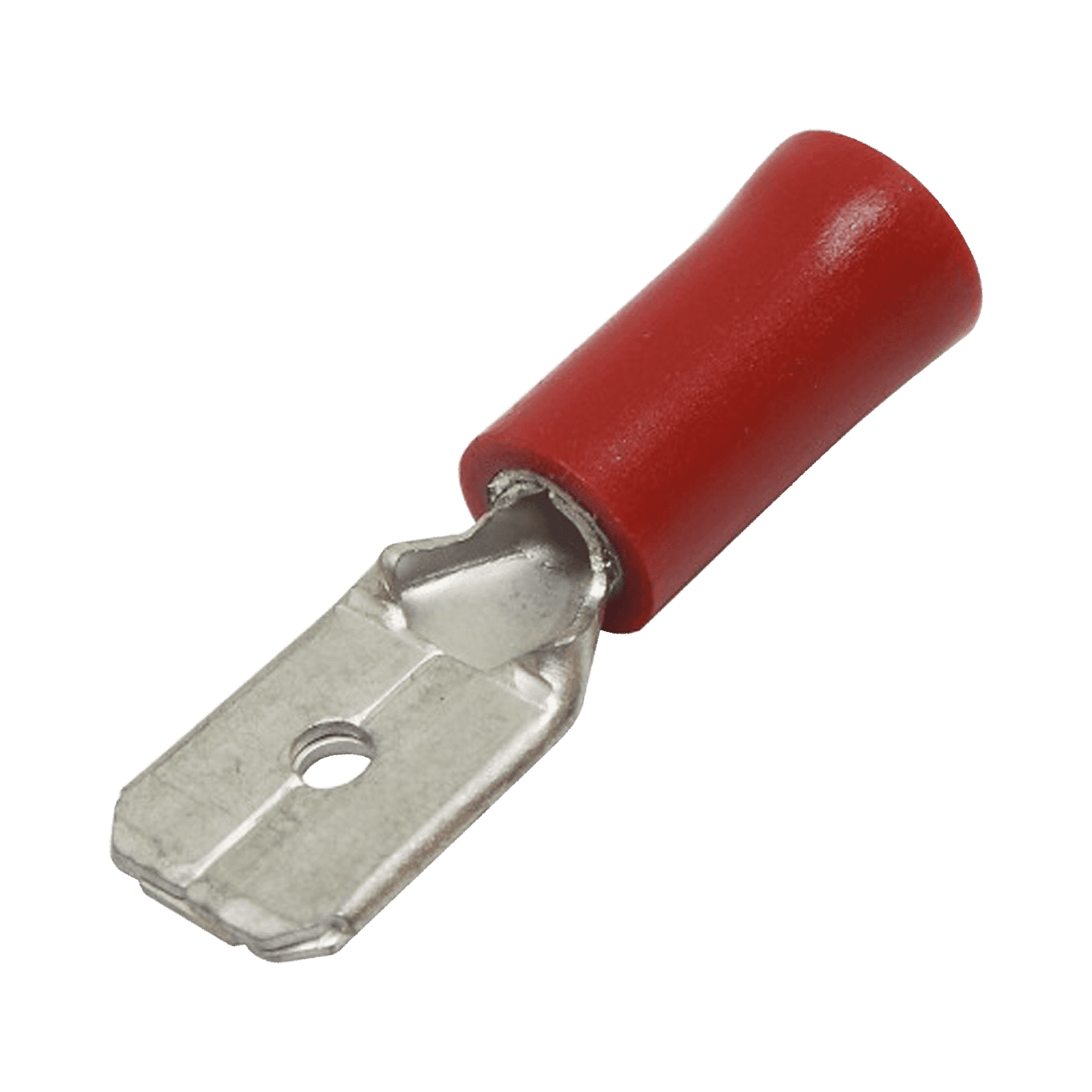 Terminal tipo macho aislada / 22 – 16 AWG / Rojo / Paquete de 25 piezas. AE51242 - EPCOM POWERLINE