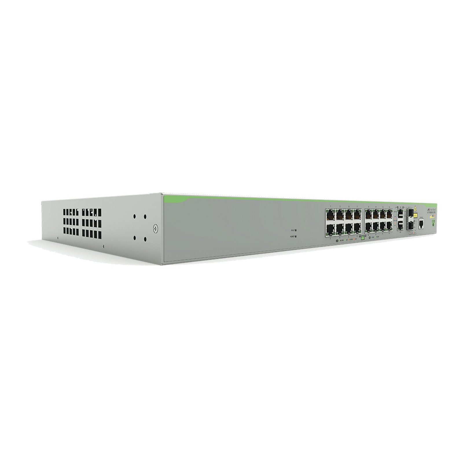 Switch PoE+ Administrable CentreCOM FS980M, Capa 3 de 16 Puertos 10/100 Mbps + 2 puertos RJ45 Gigabit/SFP Combo, 250W AT-FS980M-18PS-10 95424 - ALLIED TELESIS