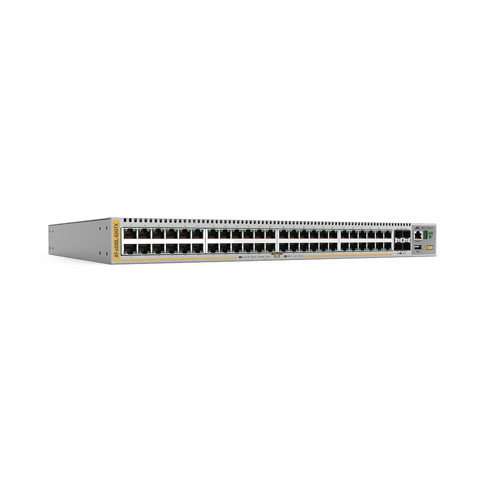 Switch L3 Stackable, 48x 10/100/1000-T, 4x SFP+, Fuente Redundante AT-X530L-52GTX-10 176772 - ALLIED TELESIS
