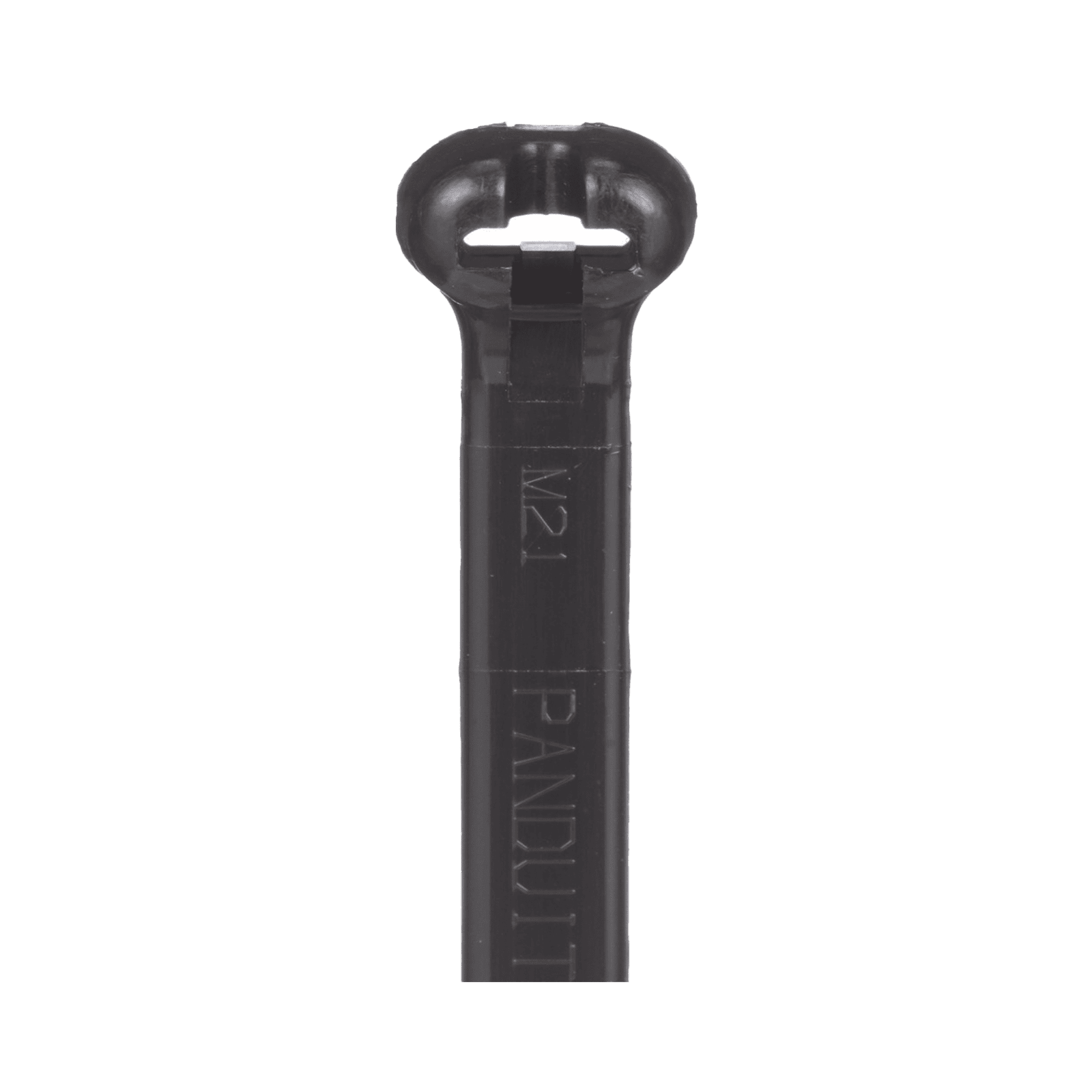 Cincho de Nylon 6.6 Dome-Top®, Con Lengüeta de Bloqueo de Acero Inoxidable, 620 mm largo x 7mm ancho, Color Negro, Exterior Resistente a Rayos UV, Paquete de 100pz BT7LH-C0 - PANDUIT