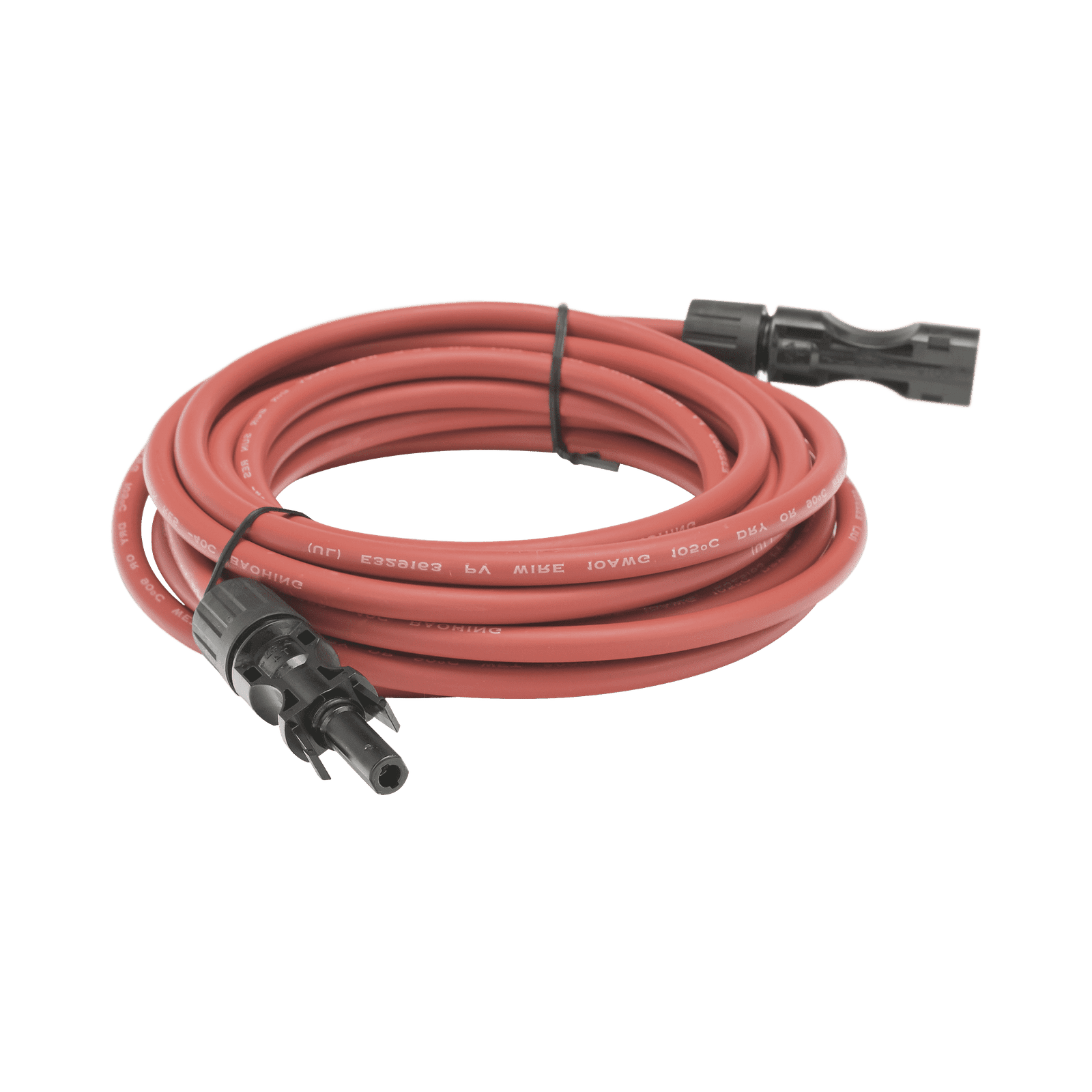 Cable Fotovoltaico, 2.5 m, Rojo, Calibre 10 AWG con Terminal MC4-M en Ambos Extremos CBLMC42P5MREDV2 - EPCOM POWERLINE