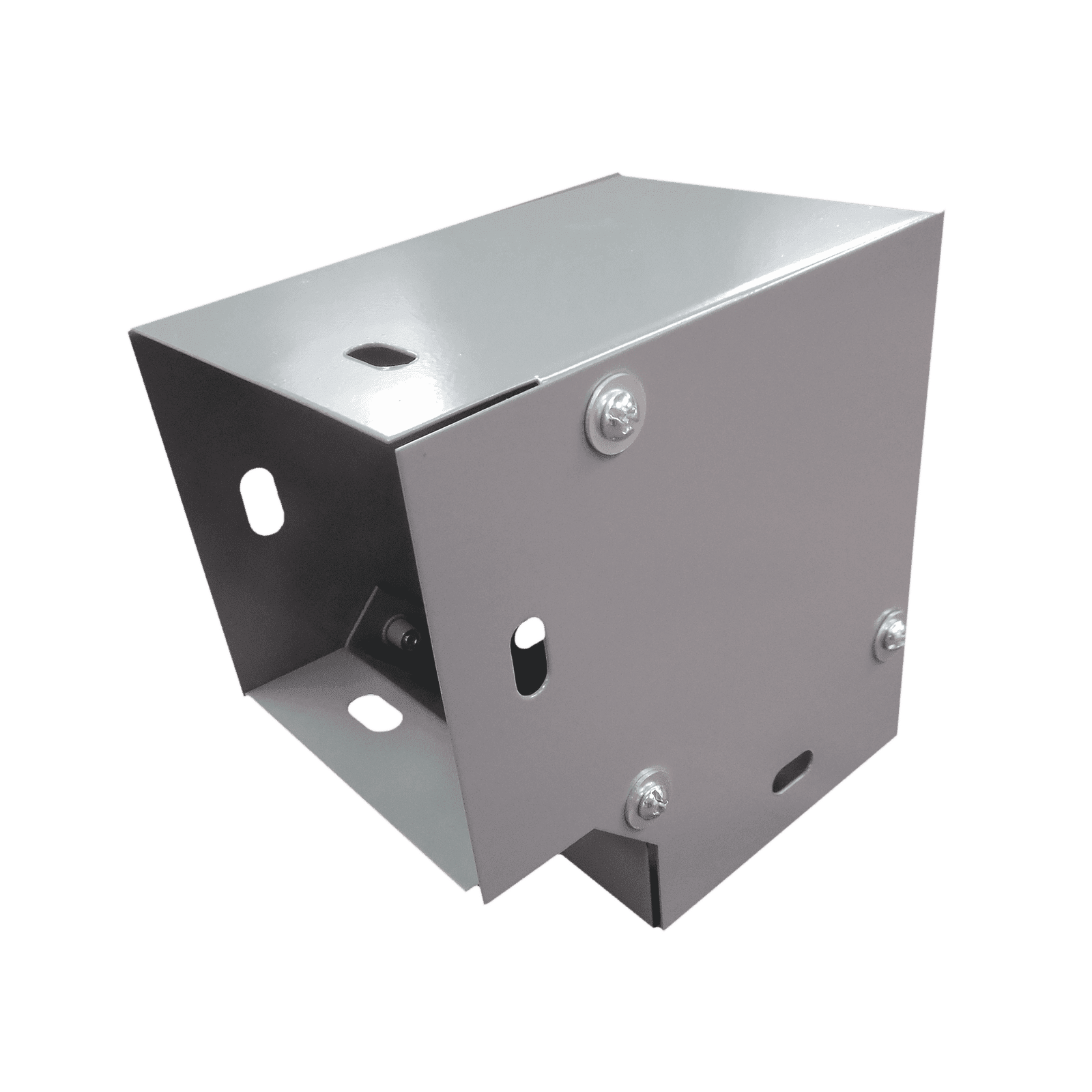 Derivación codo horizontal de 90 grados 100 x 100 mm, fabricado en lámina de acero al carbón CH-DCH90100L - CHAROFIL