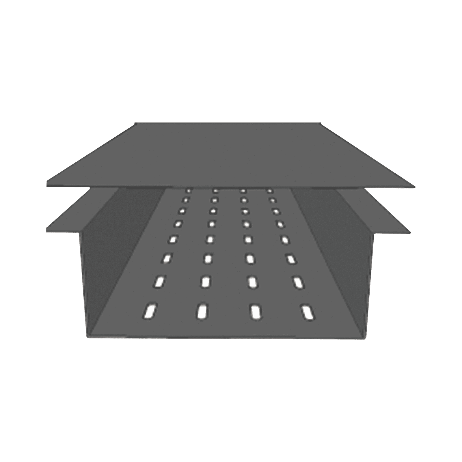 Tapa para fondo perforado de 9″  Perfil Z CH-FPZT9AL - CHAROFIL