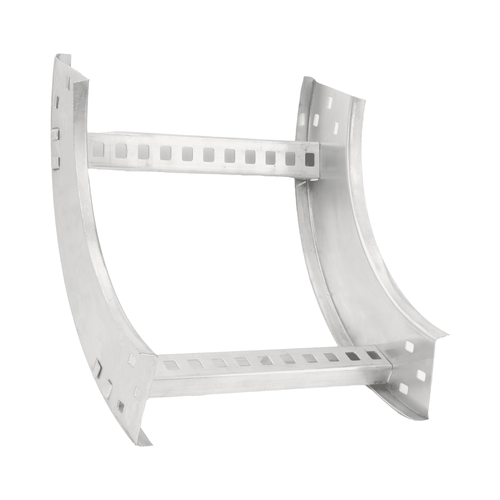 Curva Vertical Interior de Aluminio de 90° Perfil Z / Peralte 3 1/4″ / Ancho 12″ / Radio 8″ / Incluye Tornillería CHVI908R8X12AK - CHAROFIL