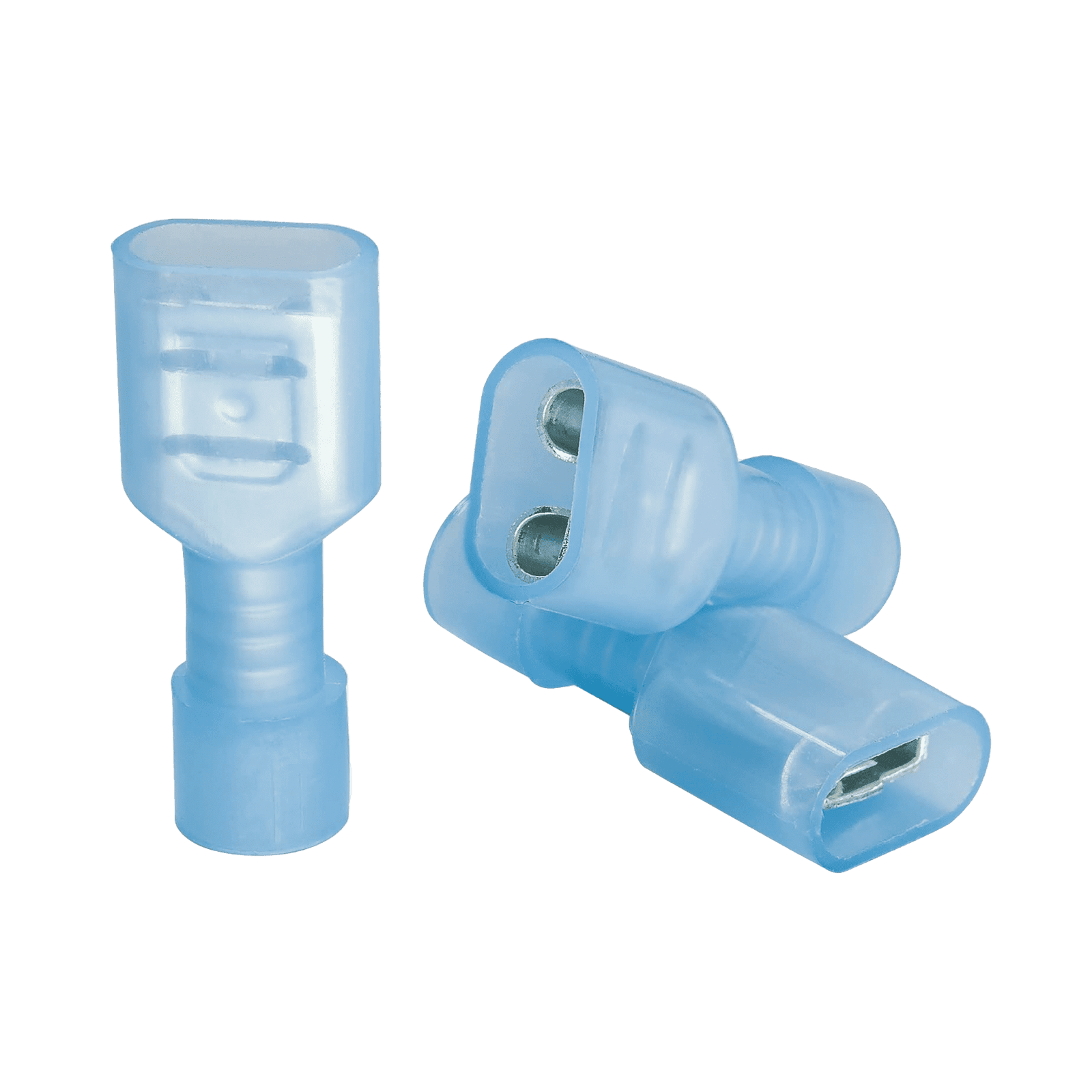 Terminal hembra aislada completa para cables 16 -14 AWG / Venta de bolsa en 25 piezas CON-101-3A-02 - EPCOM POWERLINE
