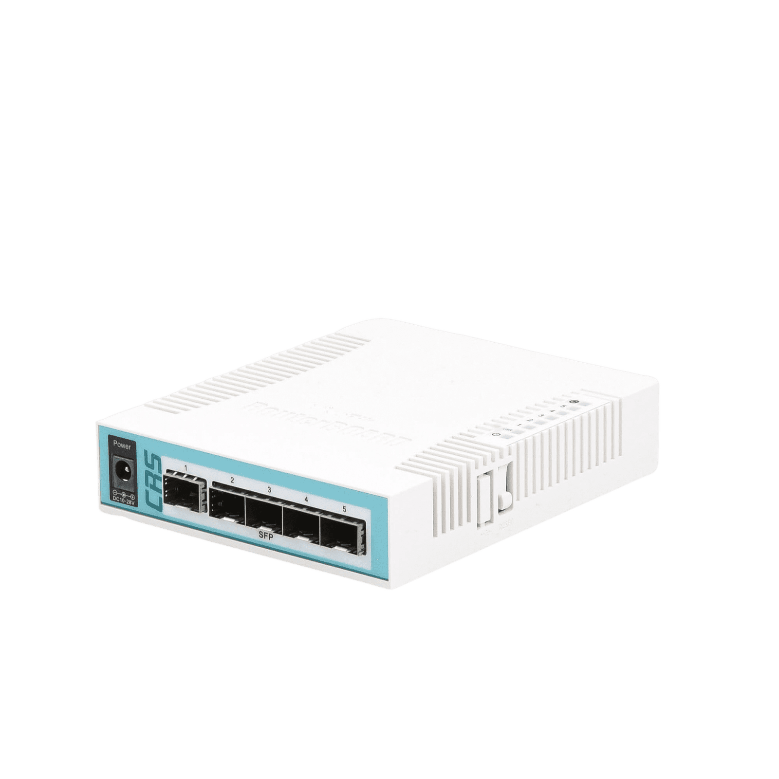 Cloud Core Switch de 6 Puertos SFP, 1 Puerto Combo TP/SFP CRS106-1C-5S 138935 - MIKROTIK