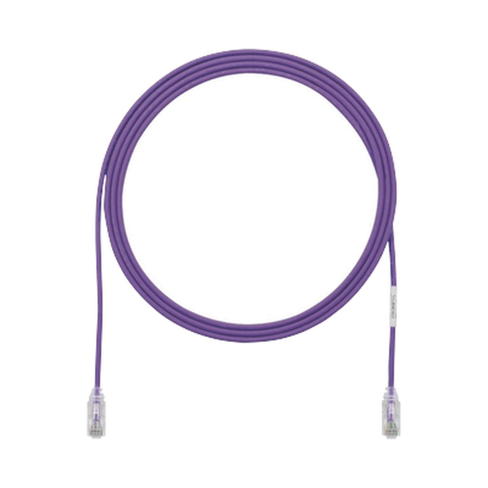 Cable de Parcheo TX6, UTP Cat6, Diámetro Reducido (28AWG), Color Violeta, 3ft UTP28SP3VL - PANDUIT