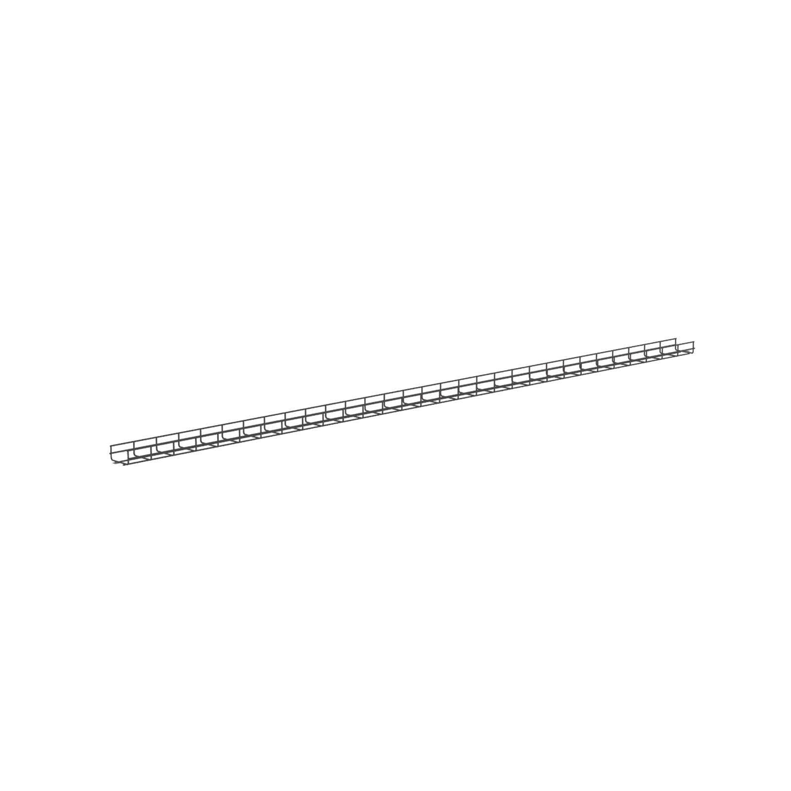 Charola Wire Basket de 12 in (304 mm) de Ancho, 2 in (50 mm) de Alto, 3 m de Largo, Hasta 209 Cables Cat6, Color Negro PWB2X12BL - PANDUIT