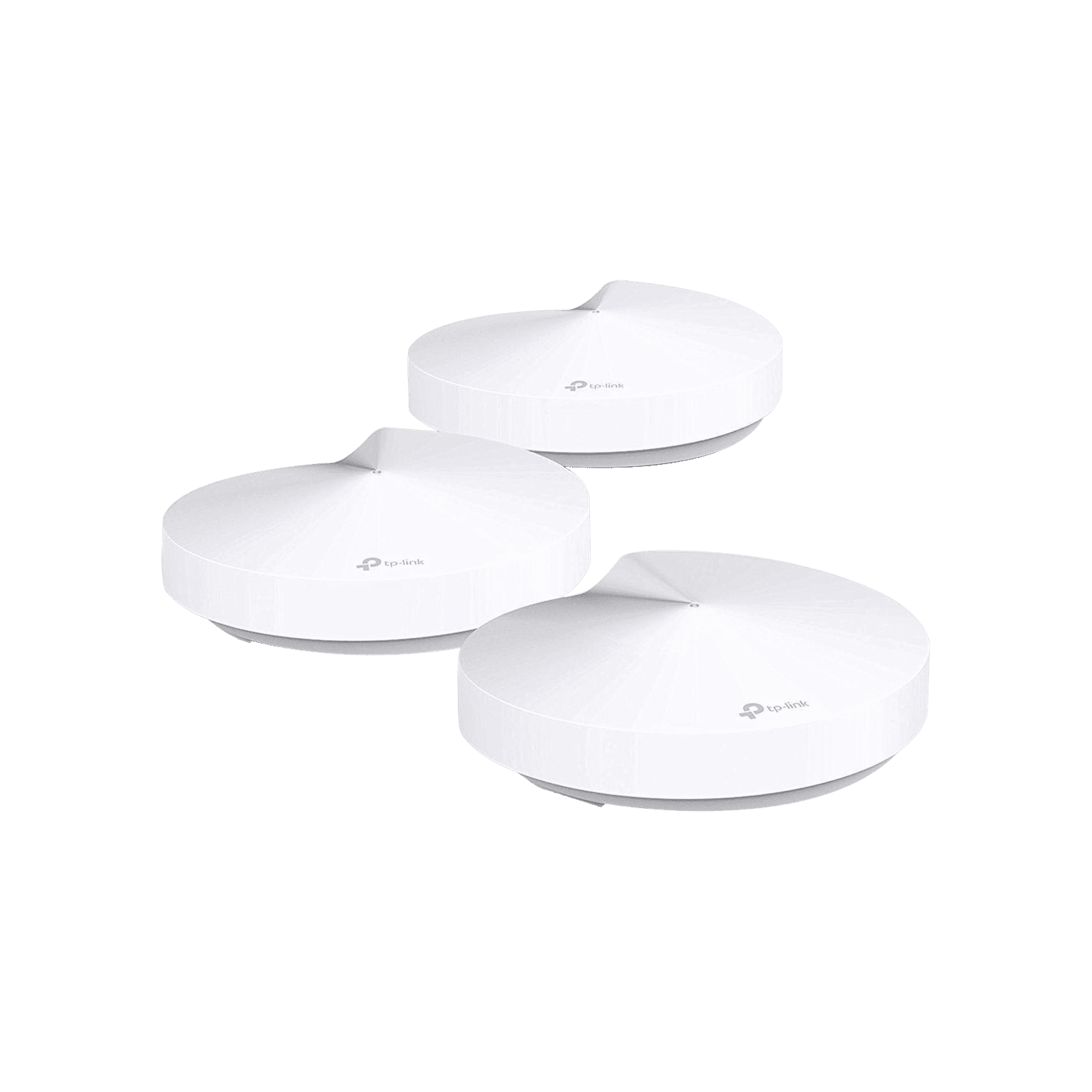 Kit 3 Routers Inalámbricos MESH Interior para Hogar / Doble Banda Wi-Fi 5 AC1300 Mbps / 2 Puerto Gigabit WAN/LAN / 4 Antenas Internas / Administración Mediante la App Deco (iOS, Android) / Protección HomeCare DECOM5-3PACK - TP-LINK