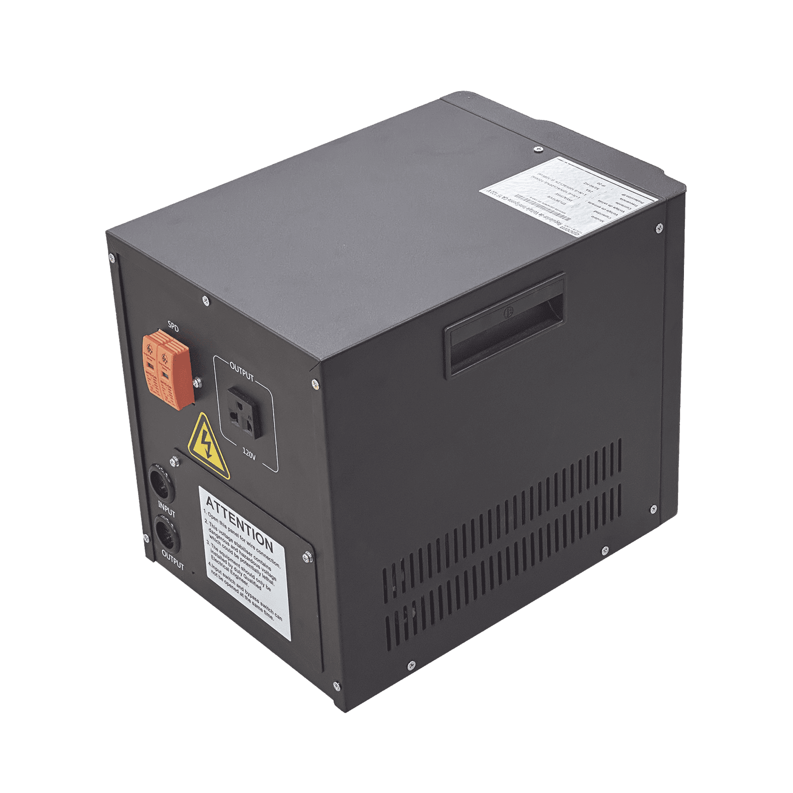 Regulador de Voltaje Industrial Monofásico 3 kVA/3 kW 120 V / Entrada 96-144 Vca / Salida 117.6- 122.4 Vca EPL3K1FVR - EPCOM POWERLINE