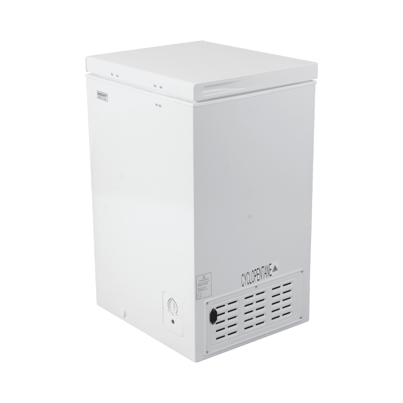 Congelador Solar Ecológico de 100L – 12/24V, Ahorro Energético y Operación sin Red Eléctrica. EPLFZ100V2 - EPCOM POWERLINE