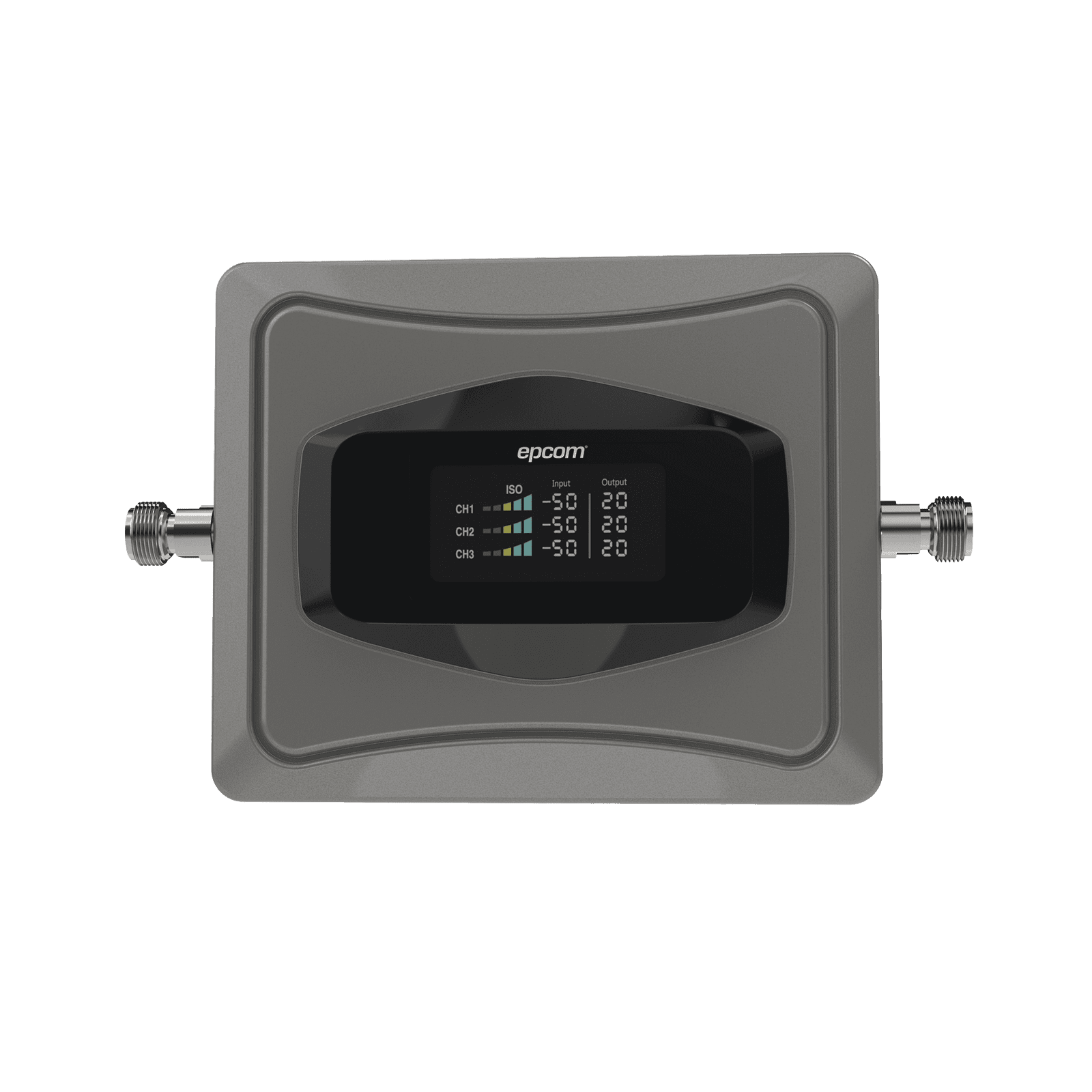 Kit Amplificador de Señal Celular 4G / Mejora las llamadas convencionales y VoLTE / Soporta los datos de las tecnologías 2G, 3G y 4G de TELCEL, AT&T y MOVISTAR / Cubre hasta 2 espacios de 250 m2 c/u. EP-TB-4GV2 - EPCOM