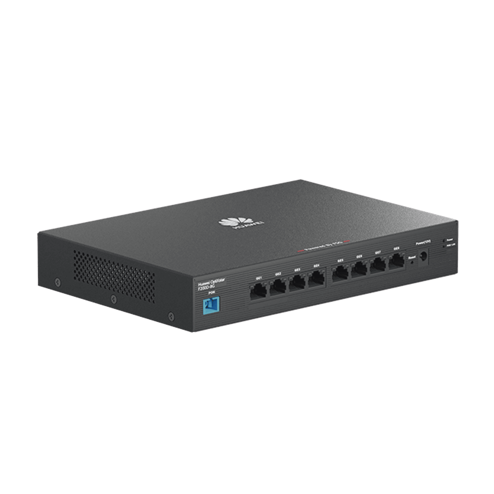 HUAWEI MiniFTTO – ONU Switch Gigabit / 8 puertos 10/100/1000Mbps + 1 PON (SC/UPC)/ Downstream 2.488 Gbps / Upstream 1.244 Gbps / modo puente / Administración Nube F200D-8G - HUAWEI