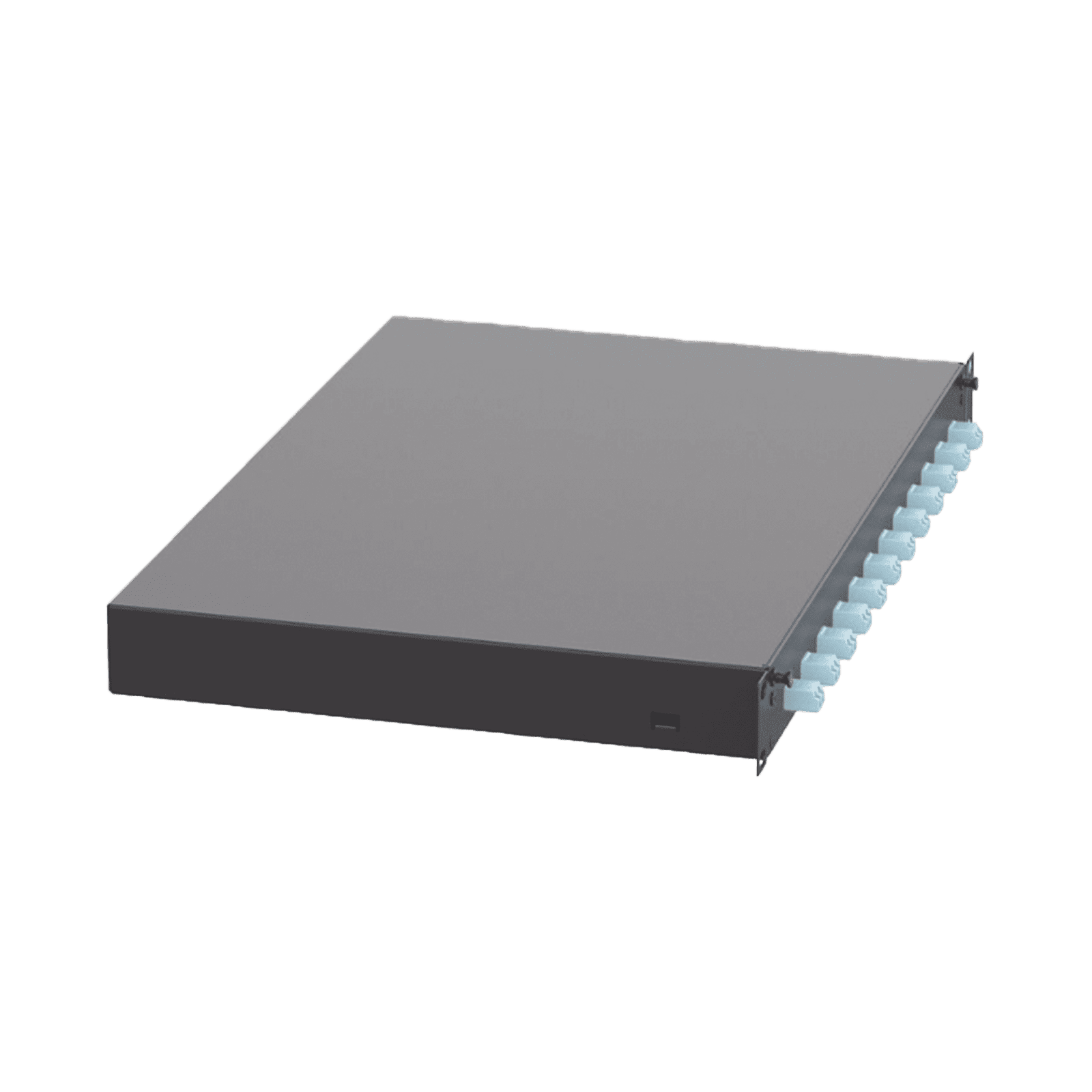Panel de Distribuidor de Fibra Óptica, Con 12 Conectores LC Duplex (24 Fibras), Para Fibra Multimodo OM3/OM4, 1 UR FD1W12AQDLCZ - PANDUIT
