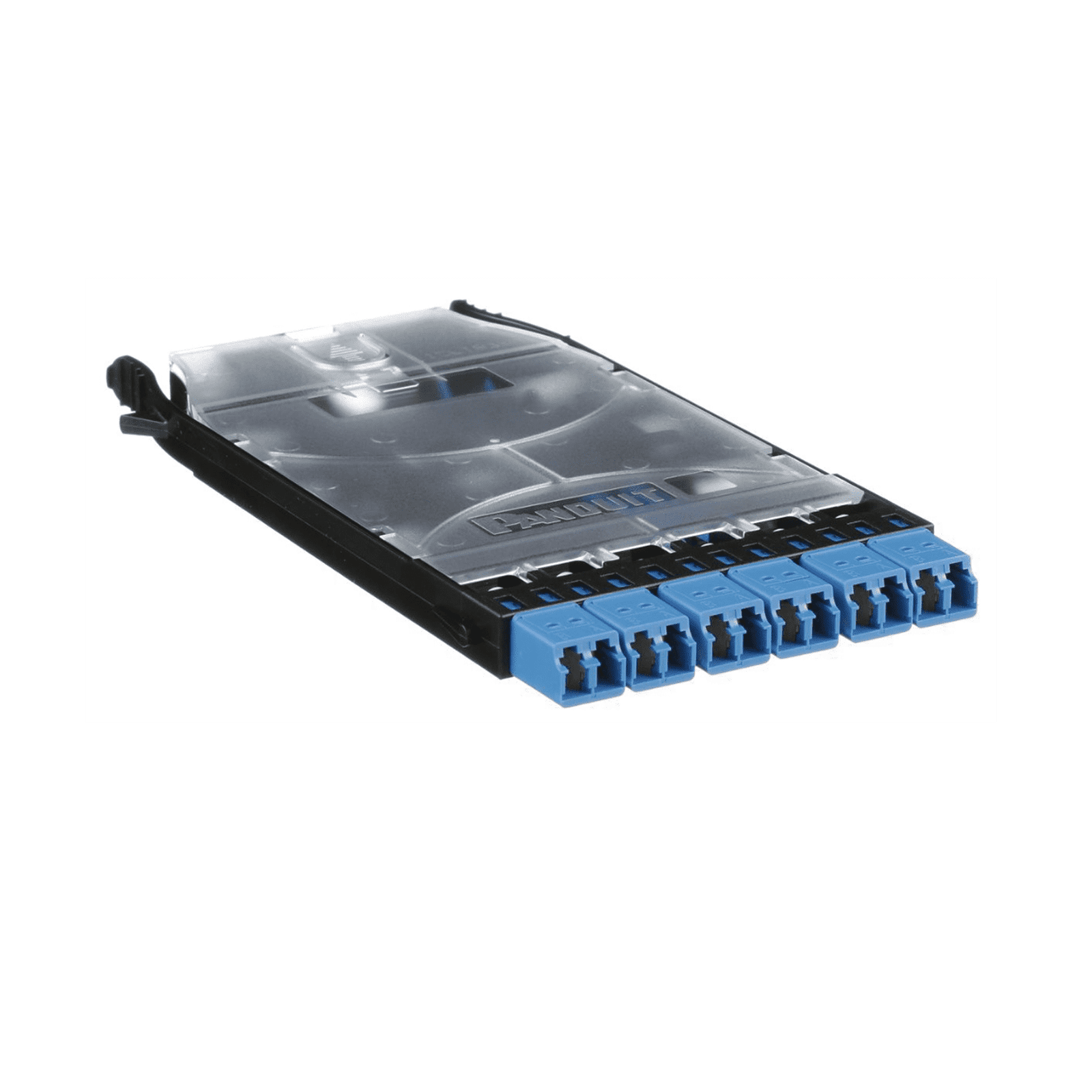 Cassette HD Flex™ Con 6 Puertos LC Duplex (12 Fibras), Para Fibra Monomodo OS2, Color Azul FHS9N-12-10N - PANDUIT