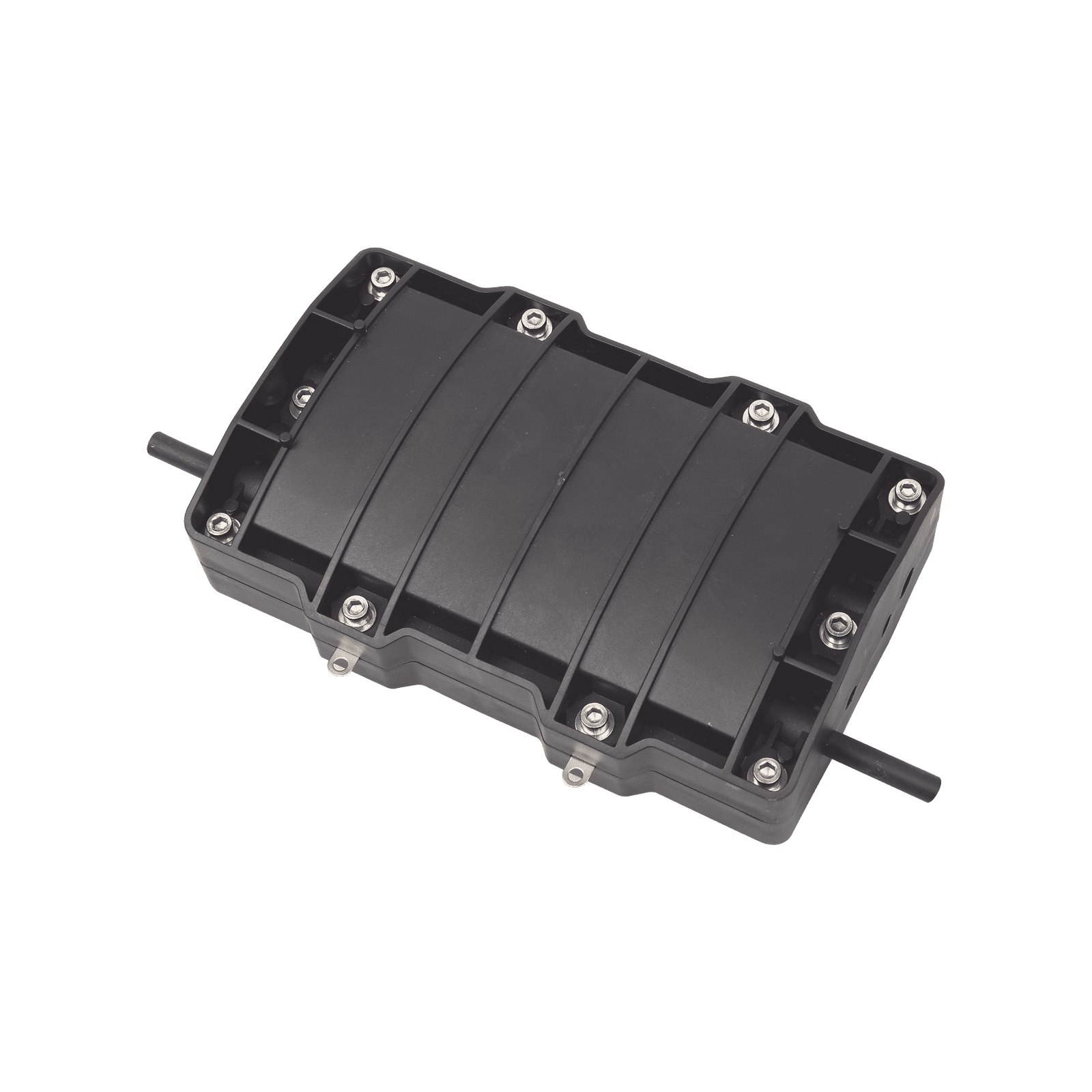 Caja de Distribución de Fibra Óptica Horizontal, hasta 48 empalmes, Exterior IP68 FITOSC320-H8 - FIBERHOME
