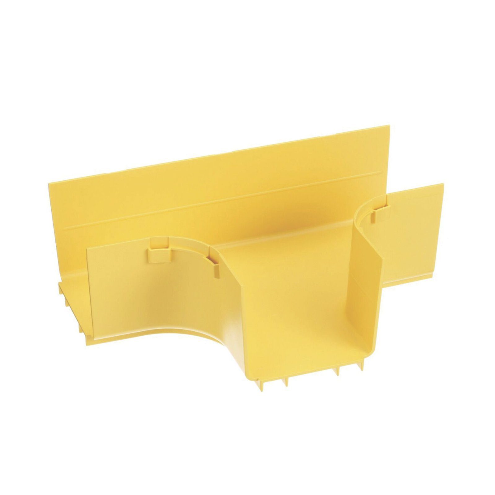 Accesorio en T Horizontal, Con Ángulos a 90º, Para Canaletas FiberRunner™ 4X4, Color Amarillo FRT4X4LYL - PANDUIT