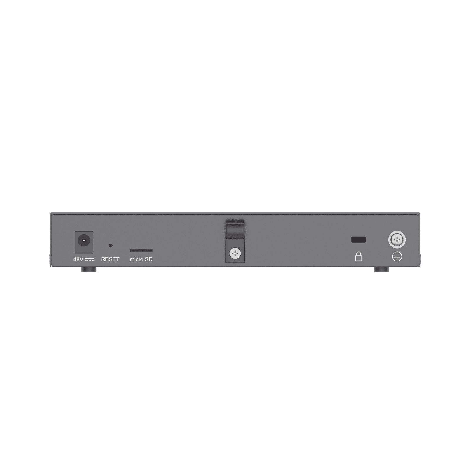 4 en 1: Firewall, Router, PBX IP, Switch Gigabit de 5 Puertos (4 PoE) y 2 Puertos SFP 2.5 Gigabit GCC6010 - Grandstream