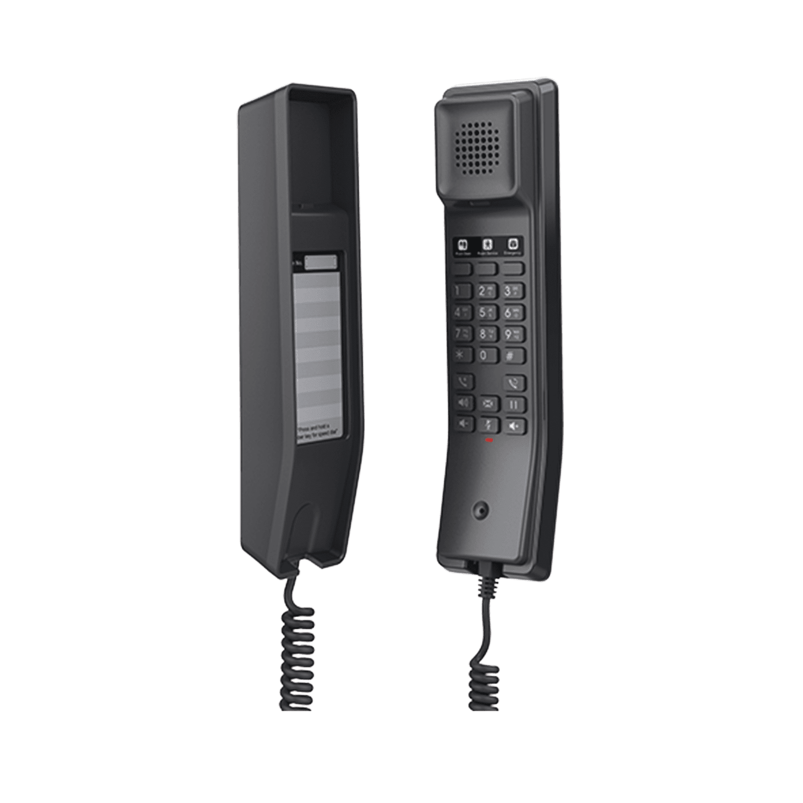 Teléfono IP Hotelero Wi-Fi, 2 líneas SIP con 2 cuentas, codec Opus, IPV4/IPV6, color negro, con gestión en la nube GDMS GHP611W 214720 - Grandstream