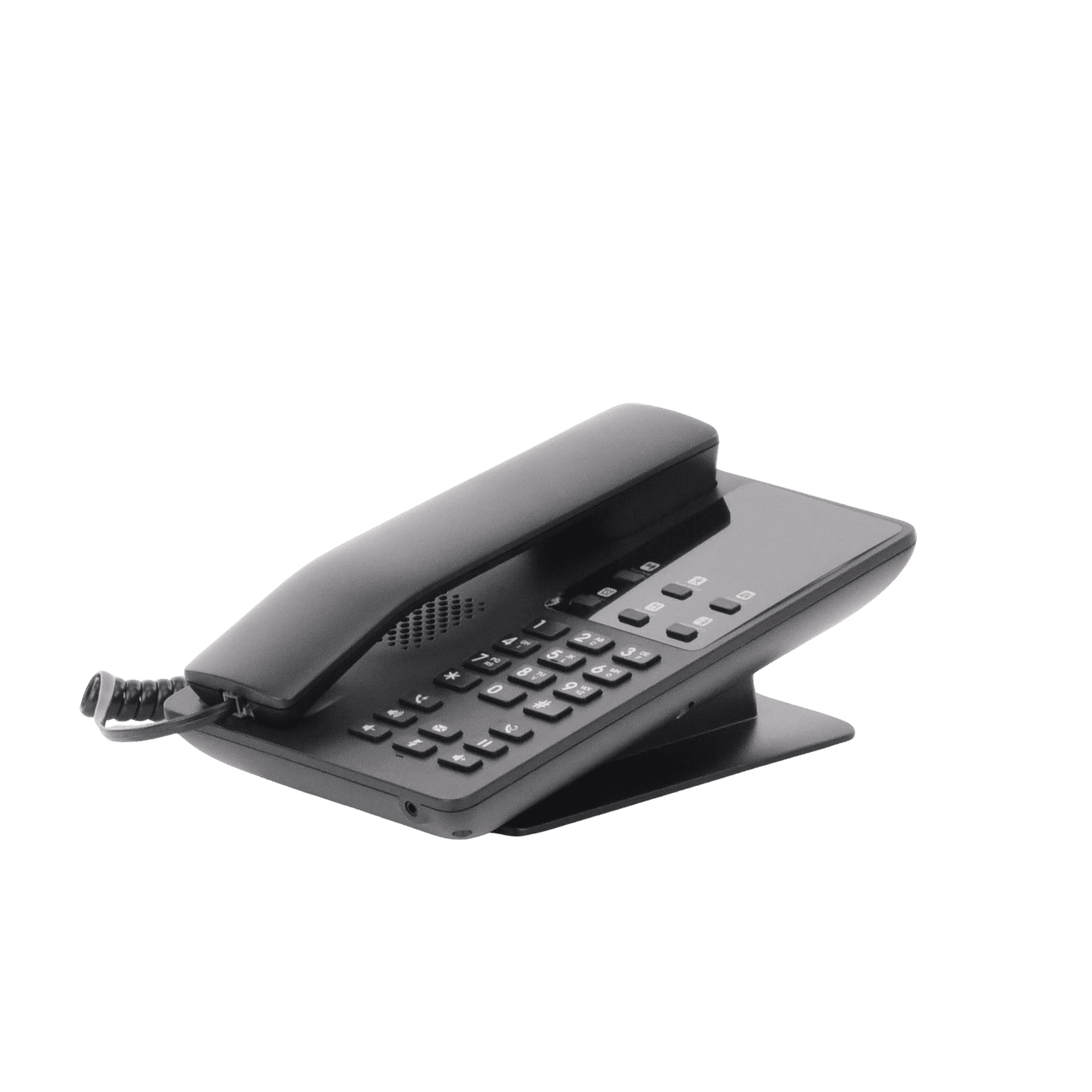Teléfono IP Hotelero, 2 líneas SIP con 2 cuentas, codec Opus, IPV4/IPV6, color negro, con gestión en la nube GDMS GHP621 214680 - Grandstream