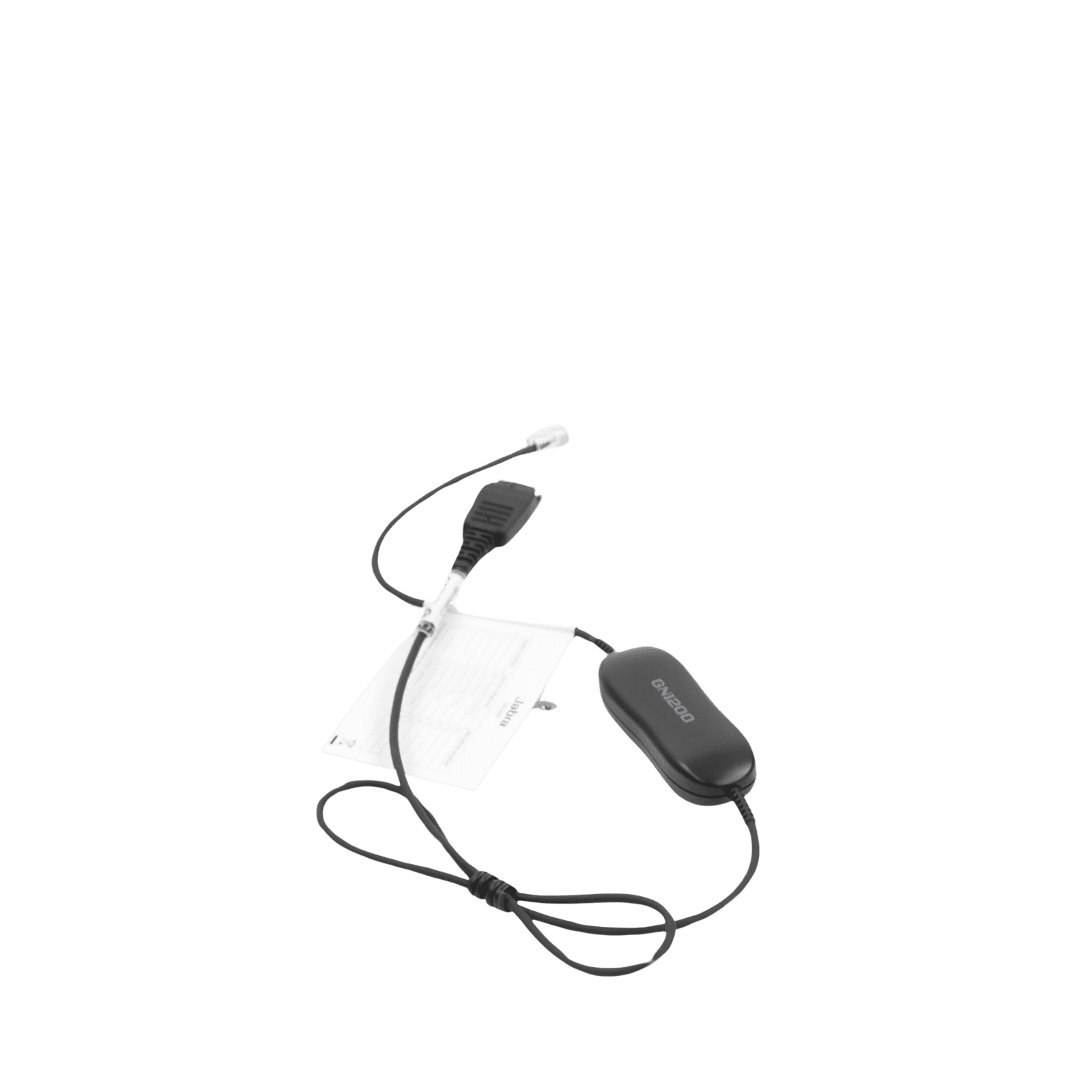 Jabra GN1200 cable con conexión QD y RJ-9 (88001-99) GN-1200-S 166376 - JABRA