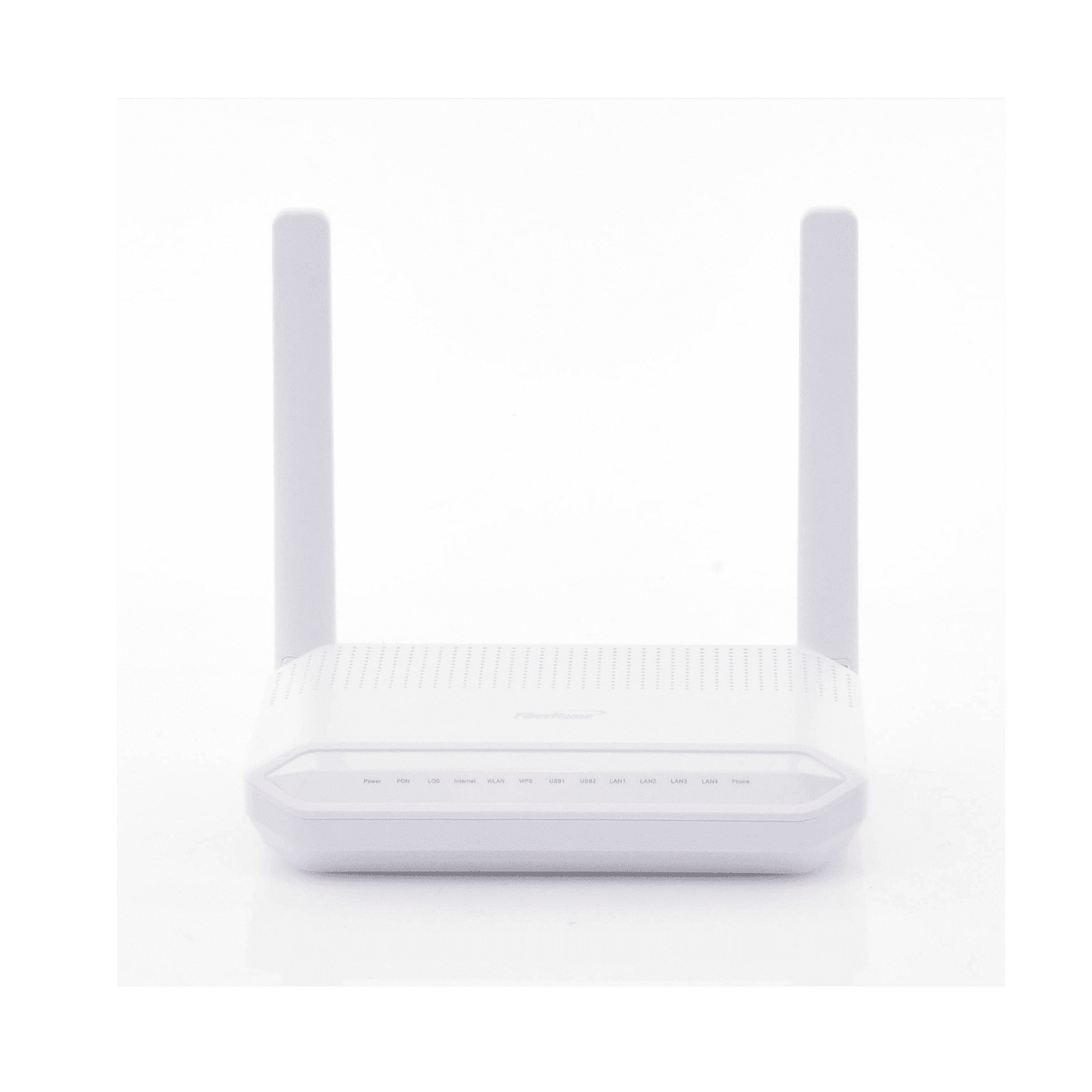 ONU GPON WiFi 6, 2.4/5 GHz, 4 puertos Gigabit + 1 POTS + 2 USB, conector SC/UPC HG6145F 207471 - FIBERHOME