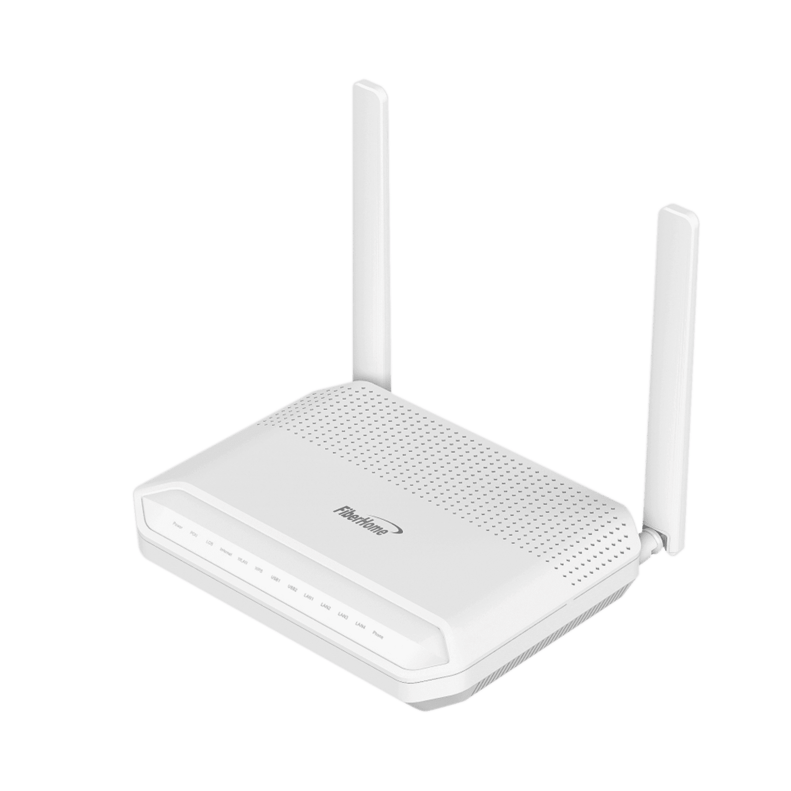 ONU GPON WiFi 6, 2.4/5 GHz, 4 puertos Gigabit + 1 POTS + 2 USB, conector SC/UPC HG6145F 207471 - FIBERHOME