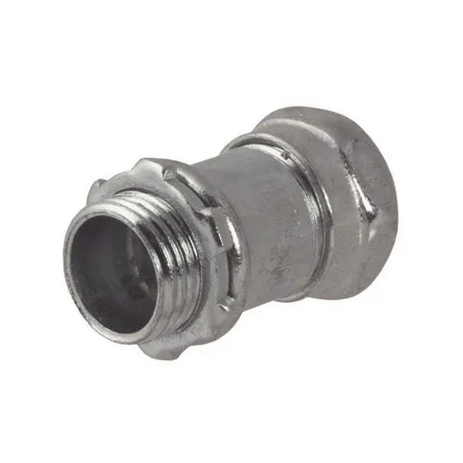 Conector Recto Compresión de Acero Galvanizado para Pared Delgada de 1 1/4″. HUB-2905 - HUBBELL