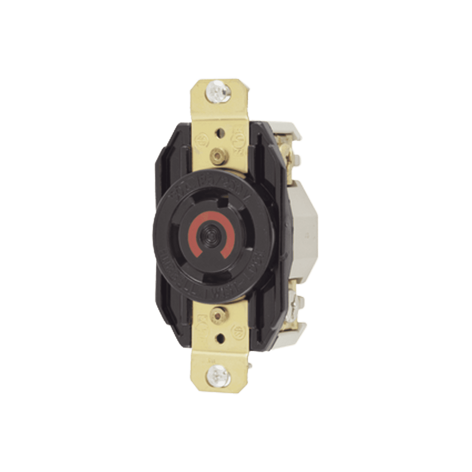 Receptáculo con Bloqueo de Media Vuelta Industrial 30 a 125/250 V CA / 3 Polos 4 Hilos / Nema L14-30R. HUB-HBL-2710 - HUBBELL