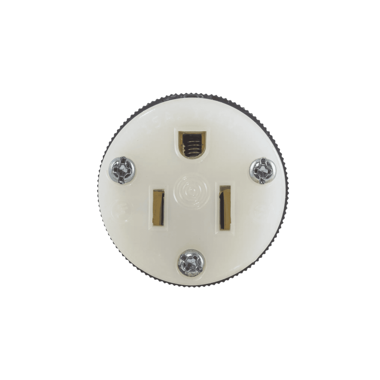 Conector Entrada Recta/ 15A 125V/ 2 Polos 3 Hilos/ Nema 5-15R/ Grado Industrial- Comercial. HUB-HBL-5269-C - HUBBELL
