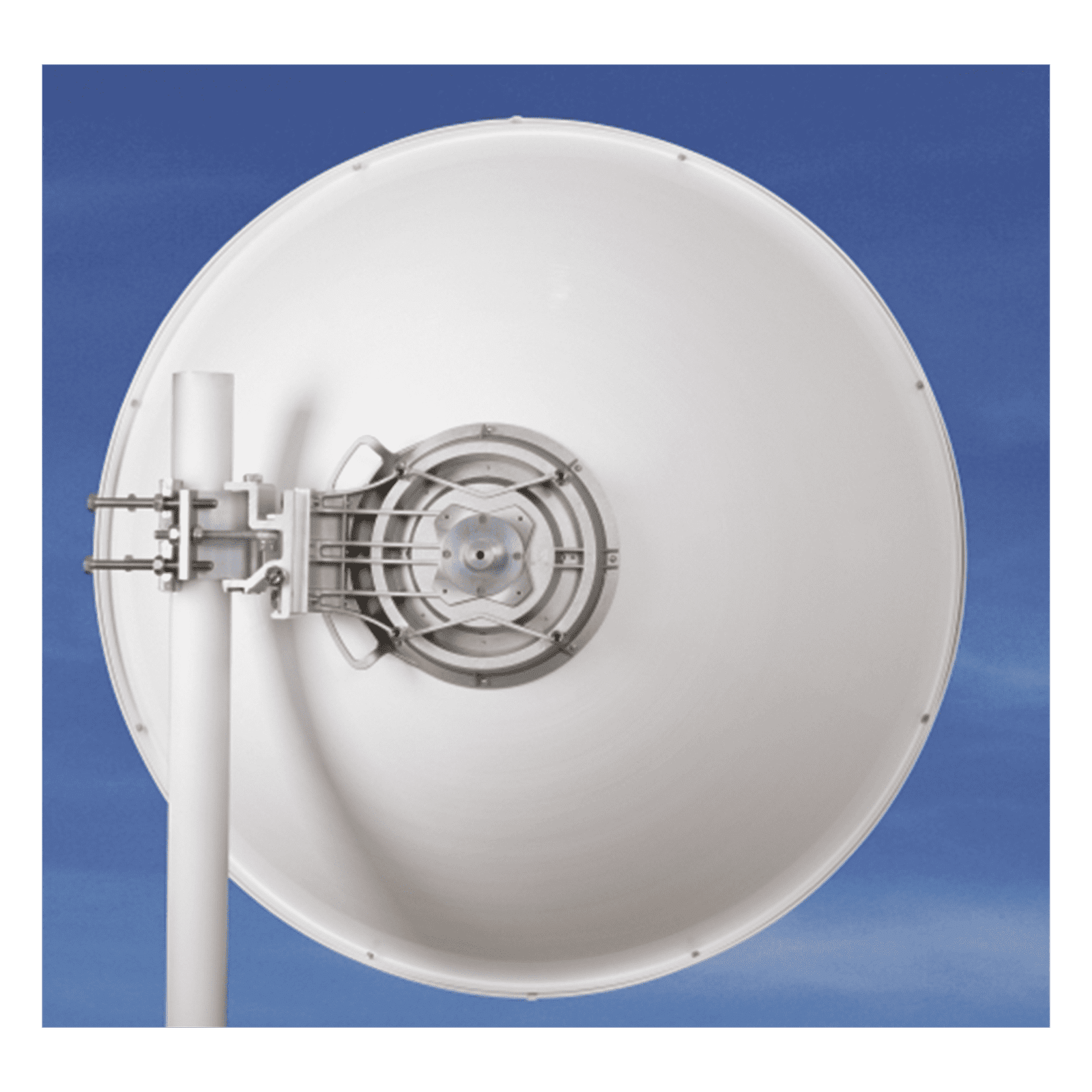 Antena Direccional de Alto Rendimiento/ Parábola profunda para mayor aislamiento al ruido/ Conector guía de onda para radio C5x y B5x / 3 ft / 4.9 a 6.4 GHz / Ganancia de 32 dBi / Soporte de acero inoxidable / Incluye montaje. JRC32DMCB5X 221918 - JIROUS