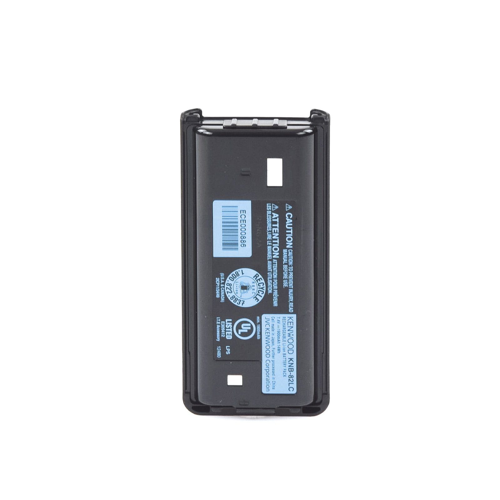 Batería Intrínsecamente Seguro Li-lon 1,9000 mAh para NX-1200/1300/240/340-IS y TKD-240/340-IS KNB-82LCM - KENWOOD