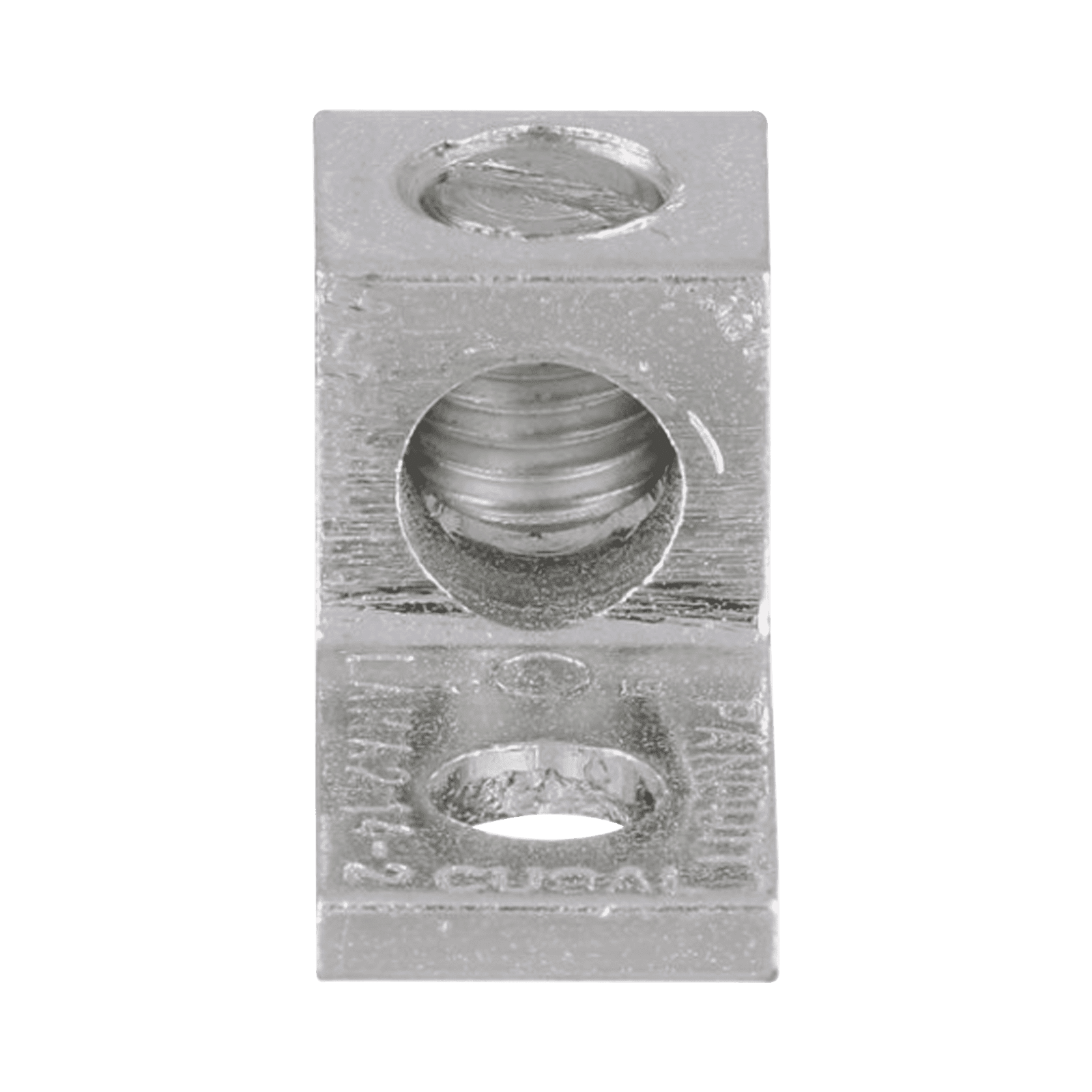 Conector Mecánico de Aluminio, de Un Orificio 1/4″ y Un Barril, para Cable de 14 a 2 AWG. 1 Pieza LAMA2-14-C - PANDUIT