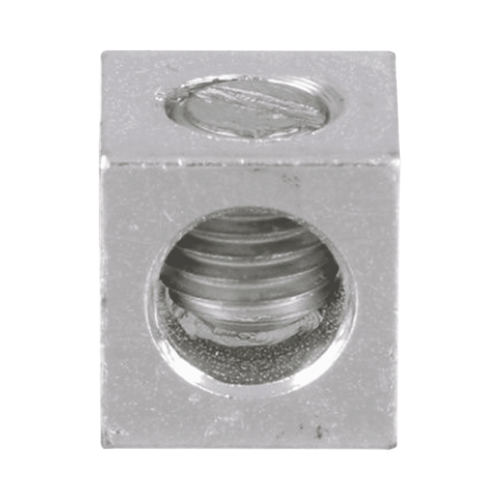 Conector Mecánico de Aluminio, de Un Orificio 1/4″ y Un Barril, para Cable de 14 a 2 AWG. 1 Pieza LAMA2-14-C - PANDUIT
