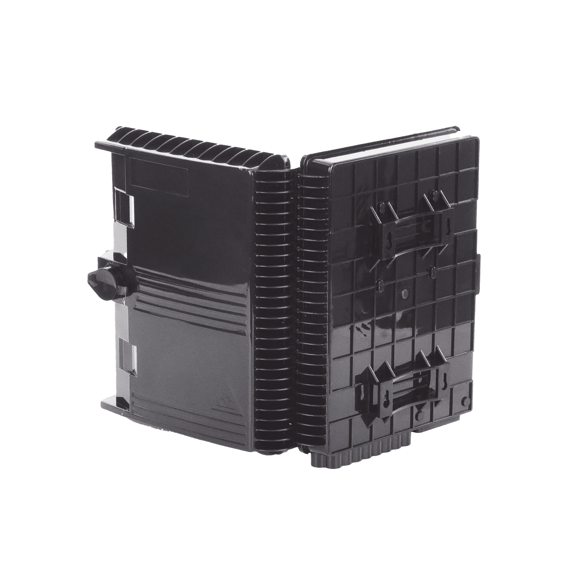 Cierre de Empalme para 24 fusiones de fibra óptica, Interior/Exterior, con 16 acopladores SC/APC y splitter 1×16, IP65 LP-FAT16 218050 - LINKEDPRO BY EPCOM