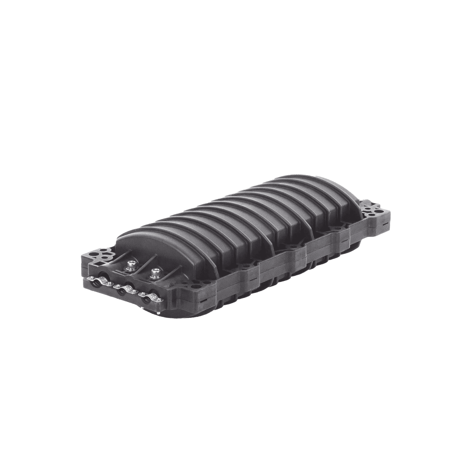 Caja de Distribución de Fibra Óptica Horizontal, hasta 96 empalmes, Exterior IP68, 2 puertos de entrada y salida LP-SCH96-2 - LINKEDPRO BY EPCOM