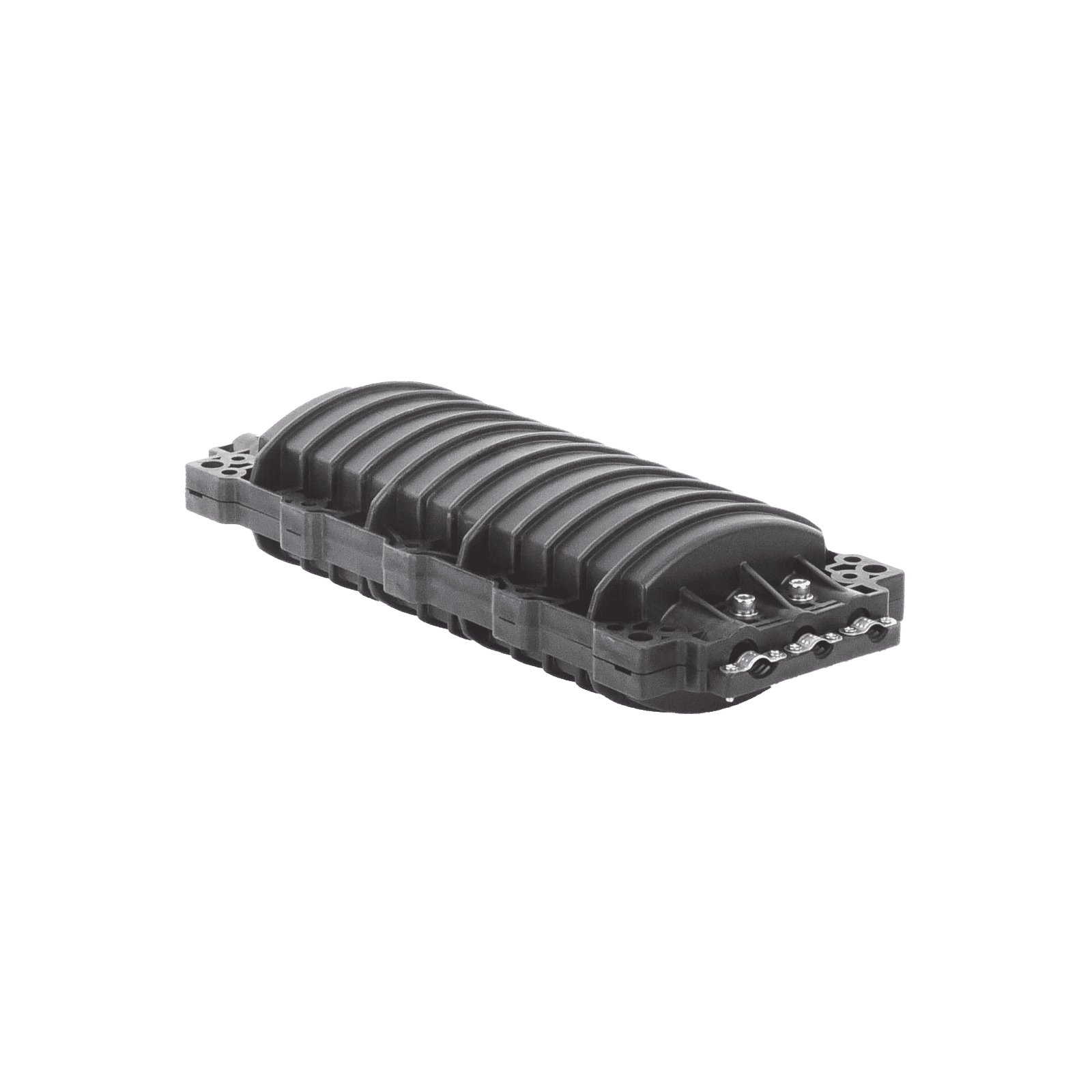 Caja de Distribución de Fibra Óptica Horizontal, hasta 96 empalmes, Exterior IP68, 3 Puertos de entrada y Salida LP-SCH96-3 - LINKEDPRO BY EPCOM