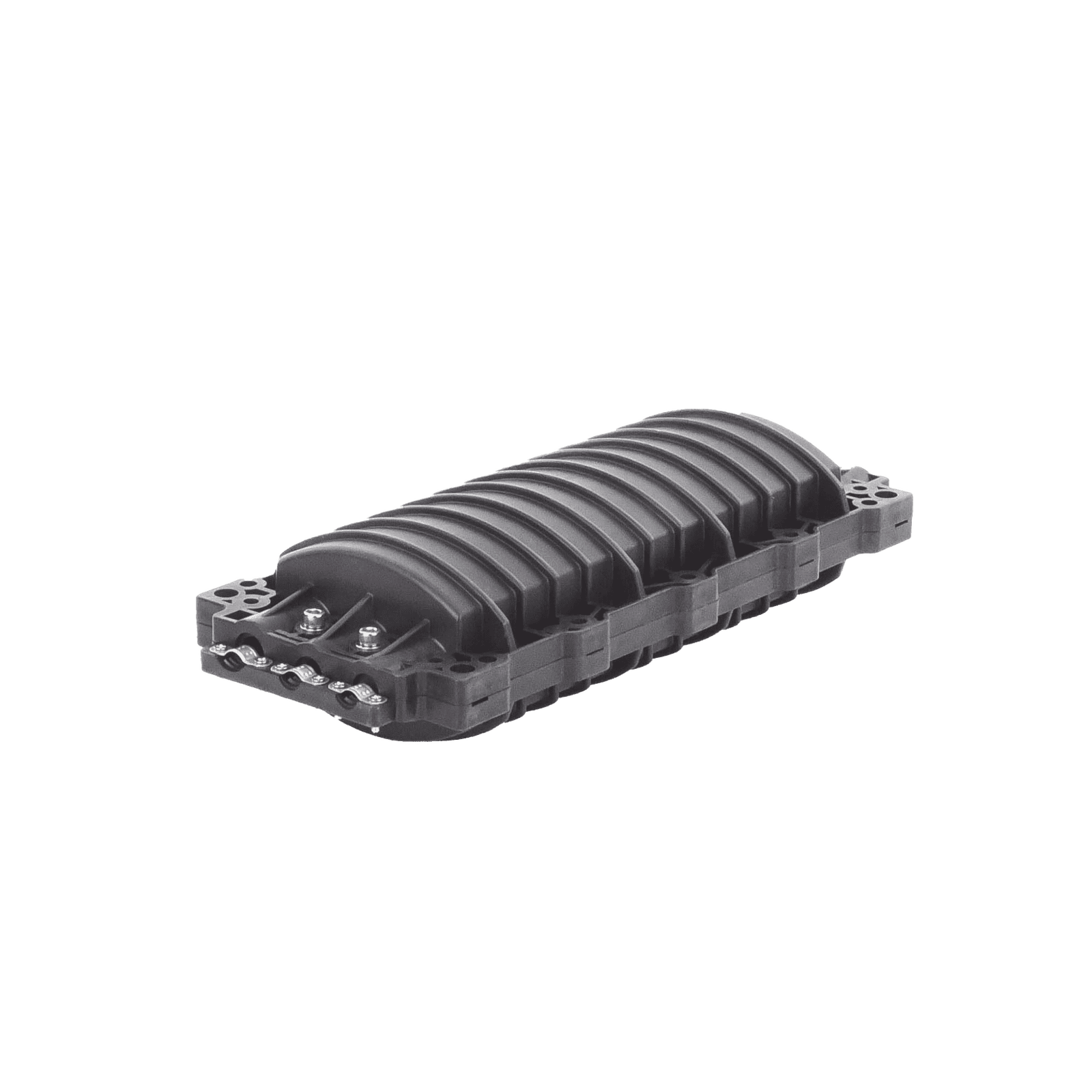 Caja de Distribución de Fibra Óptica Horizontal, hasta 96 empalmes, Exterior IP68, 3 Puertos de entrada y Salida LP-SCH96-3 - LINKEDPRO BY EPCOM