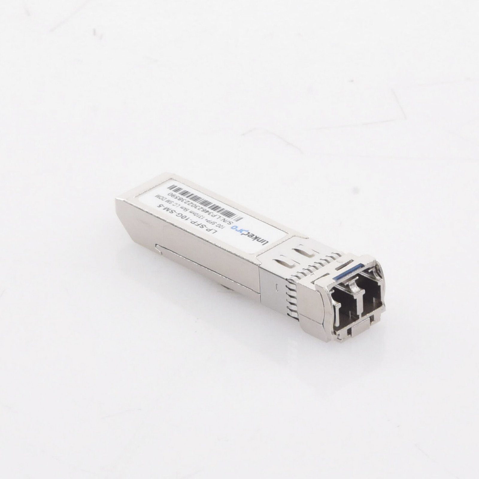 Transceptor SFP+ (Mini-Gbic) para fibra Monomodo, 10 Gbps de velocidad, Conectores LC, Dúplex, Hasta 5 km de Distancia. LP-SFP-10G-SM-5 215107 - LINKEDPRO BY EPCOM