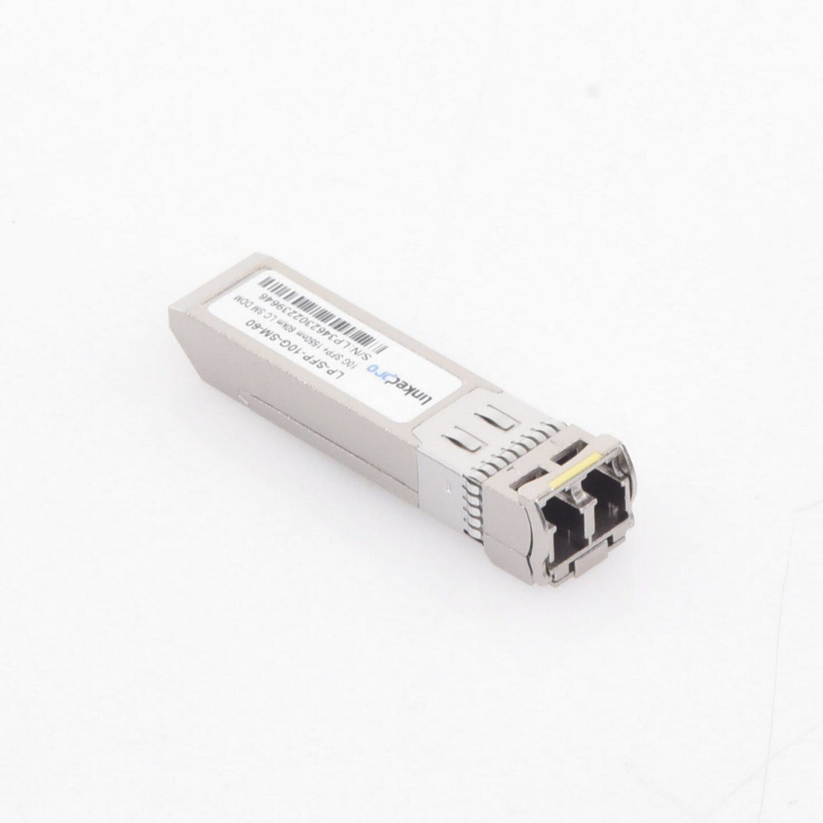 Transceptor SFP+ (Mini-Gbic) para fibra Monomodo, 10 Gbps de velocidad, Conectores LC, Dúplex, Hasta 60 km de Distancia. LP-SFP-10G-SM-60 215286 - LINKEDPRO BY EPCOM