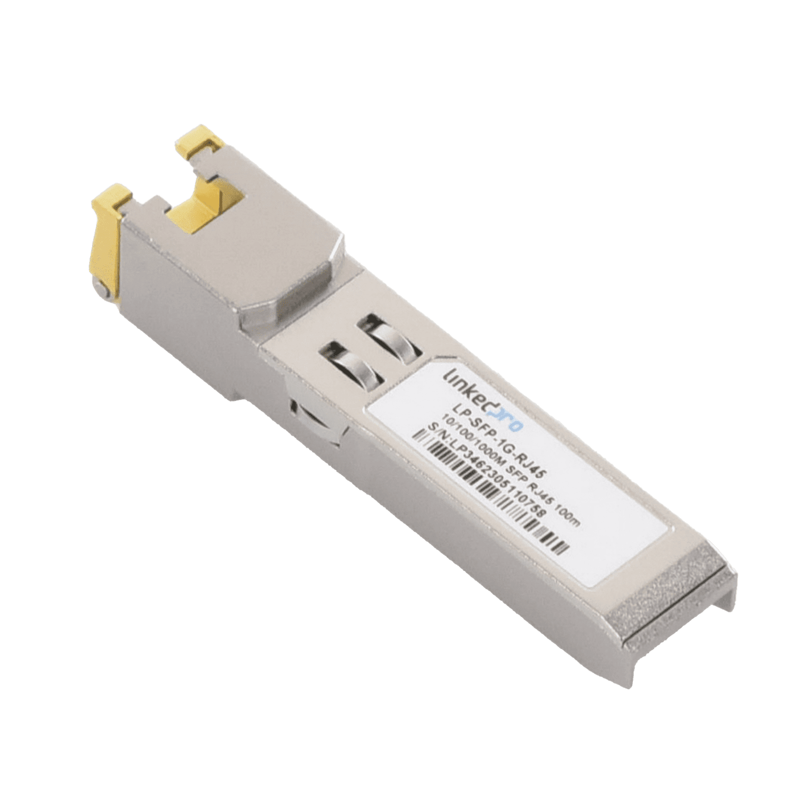 Transceptor SFP a RJ45 / Auto negociación 10/100/1000 Mbps / Conector RJ45 / Distancia de hasta 100 m. LP-SFP-1G-RJ45 218198 - LINKEDPRO BY EPCOM