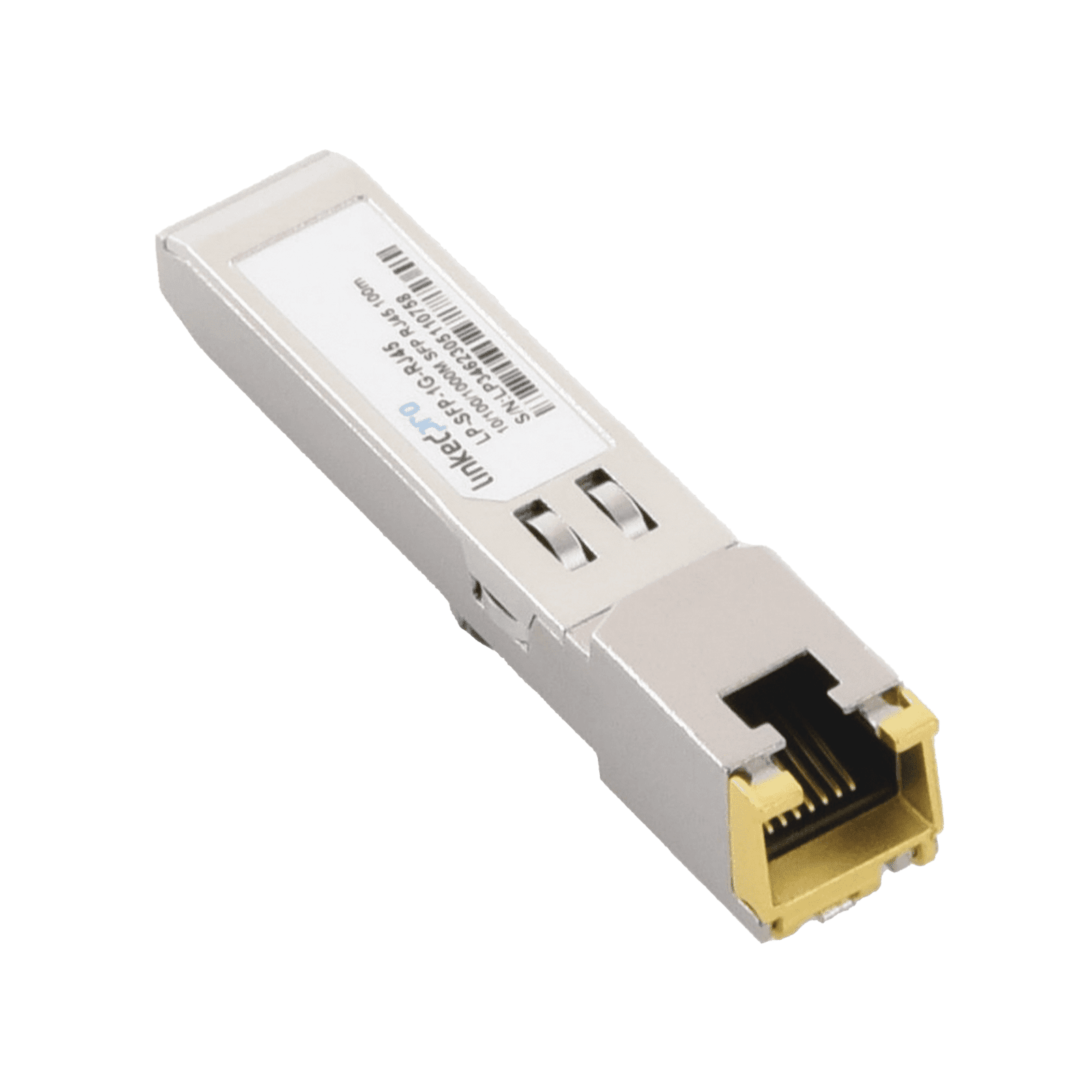 Transceptor SFP a RJ45 / Auto negociación 10/100/1000 Mbps / Conector RJ45 / Distancia de hasta 100 m. LP-SFP-1G-RJ45 218198 - LINKEDPRO BY EPCOM