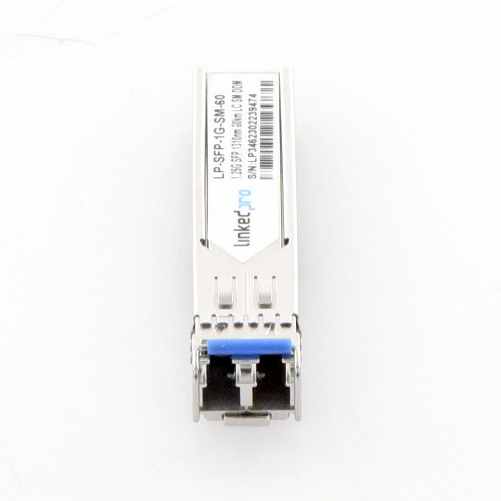 Transceptor SFP (Mini-Gbic) para fibra Monomodo, 1.25 Gbps de velocidad, Conectores LC, Dúplex, Hasta 60 km de Distancia. LP-SFP-1G-SM-60 215282 - LINKEDPRO BY EPCOM
