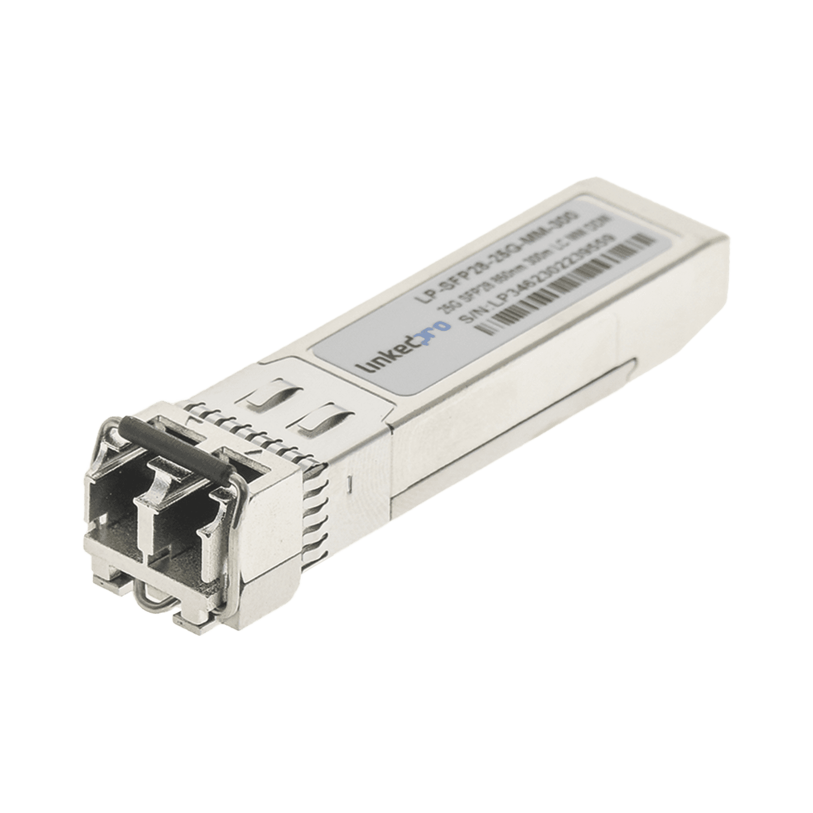 Transceptor SFP28 (Mini-Gbic) para fibra Multimodo, 25 Gbps de velocidad, Conectores LC, Dúplex, Hasta 300 m de Distancia. LP-SFP28-25G-MM-300 213577 - LINKEDPRO BY EPCOM