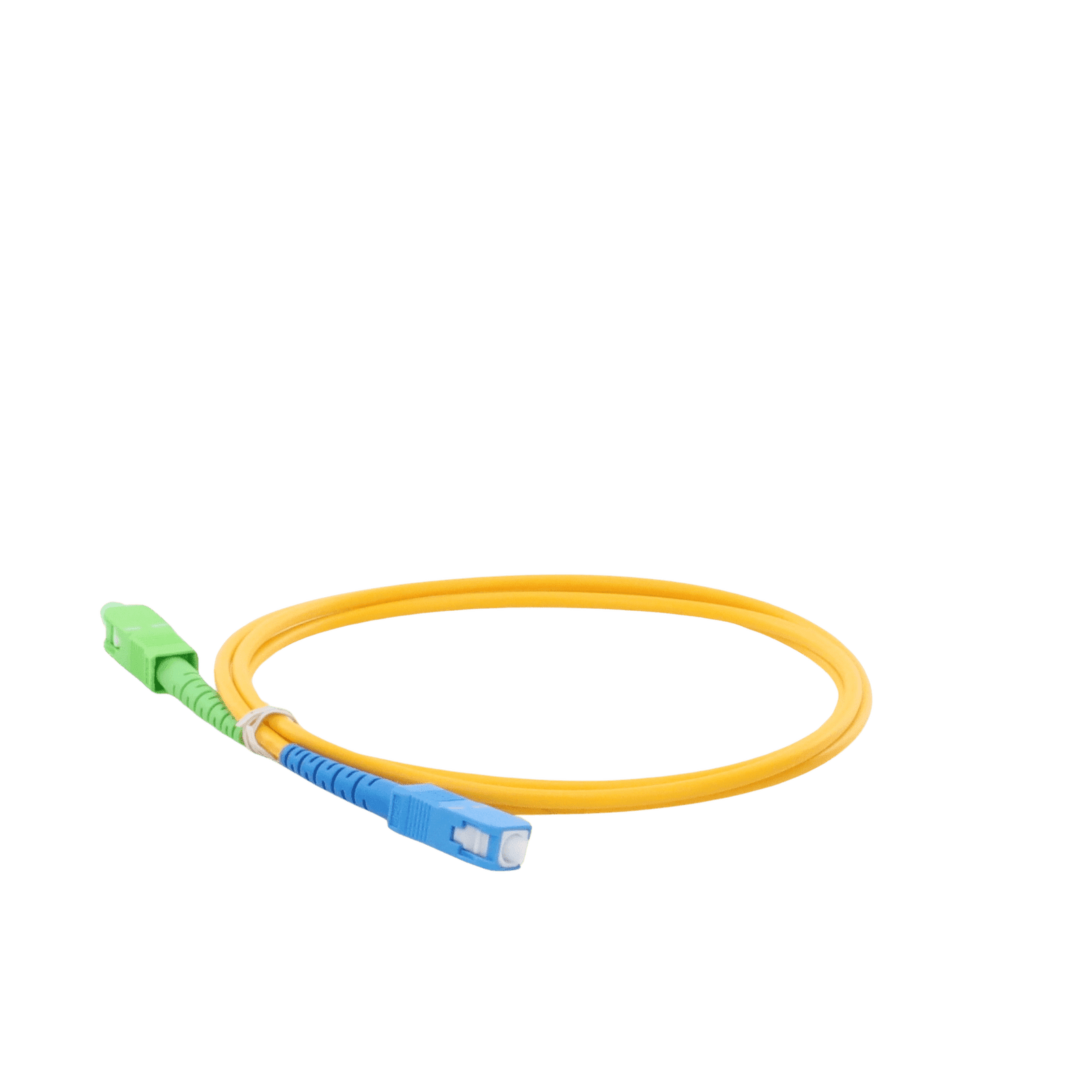 Jumper de Fibra Óptica Monomodo SC/APC-SC/UPC Simplex de 1 metro, 3mm LPSM3SCASCUS1 - LINKEDPRO BY EPCOM